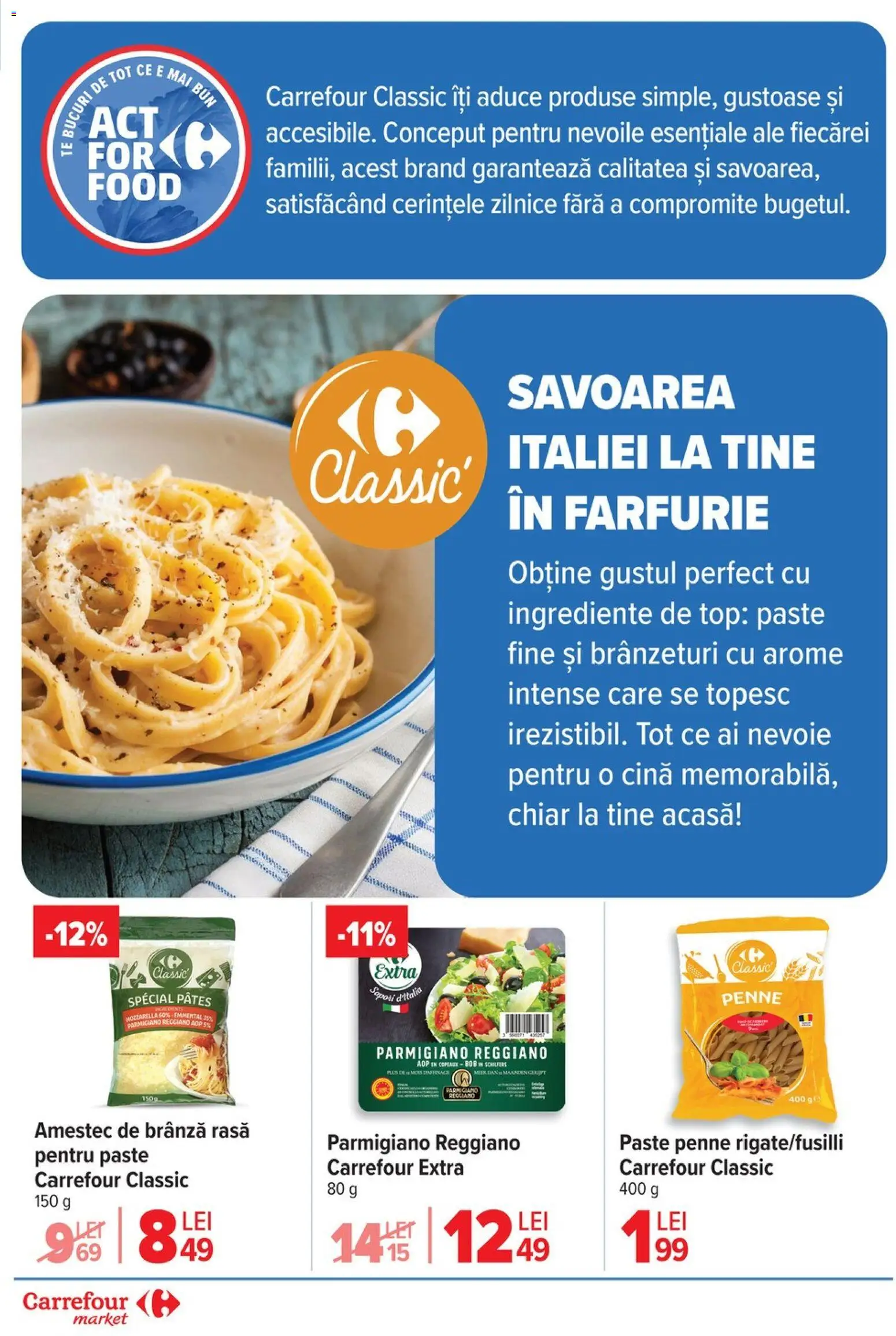 Catalog Carrefour 18 - 23 Februarie 2026 | Pagina 7 | Produse: Top, Farfurie, Brânză, Paste