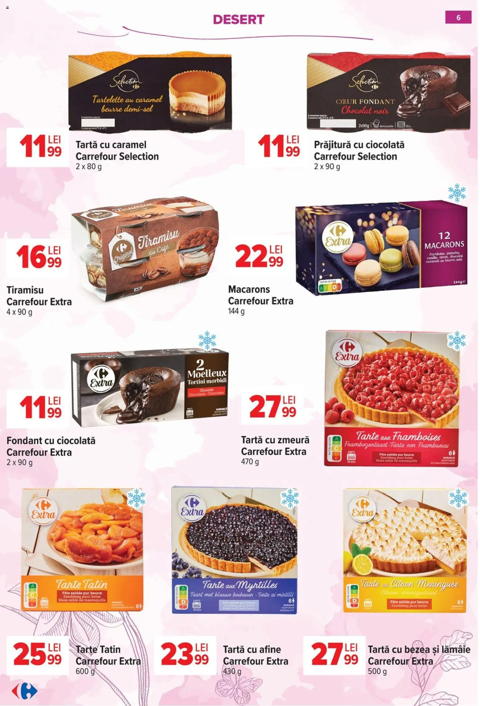 Catalog Carrefour 18 Februarie - 7 Martie 2026 | Pagina 6 | Produse: Afine, Masă, Prăjitură, Tiramisu