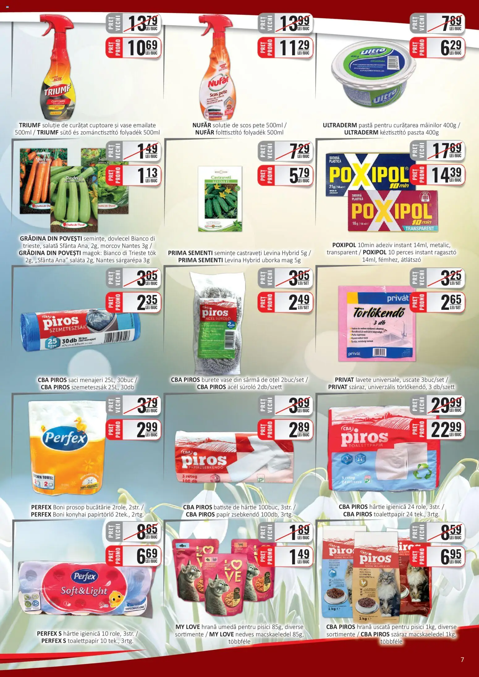 Catalog CBA 16 - 27 Februarie 2026 | Pagina 7 | Produse: Matériel de Street Workout, Bucătărie, Castraveți, Salată