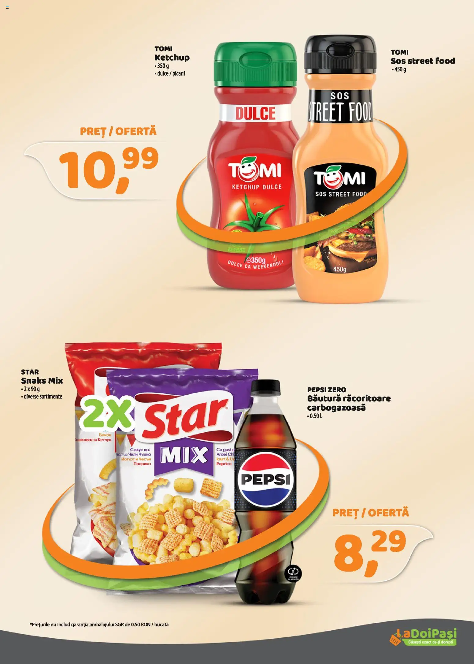 Catalog La Doi Pași 16 - 27 Februarie 2026 | Pagina 6 | Produse: Ketchup, Sos