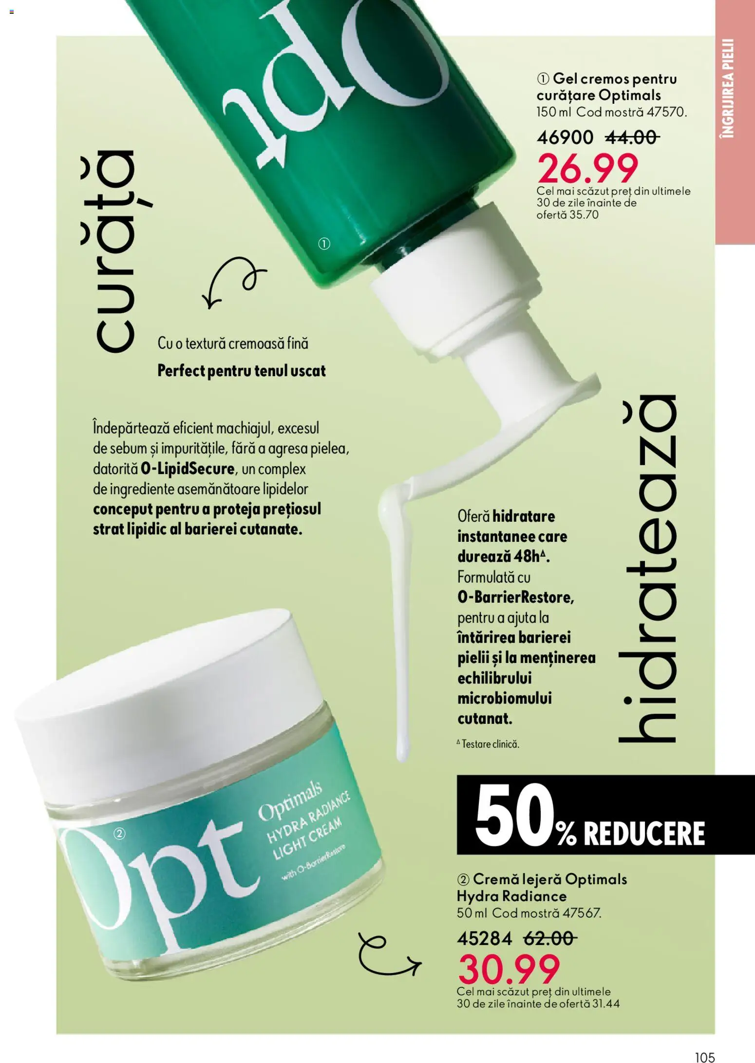 Catalog Oriflame 11 Februarie - 2 Martie 2026 | Pagina 105 | Produse: Cremă