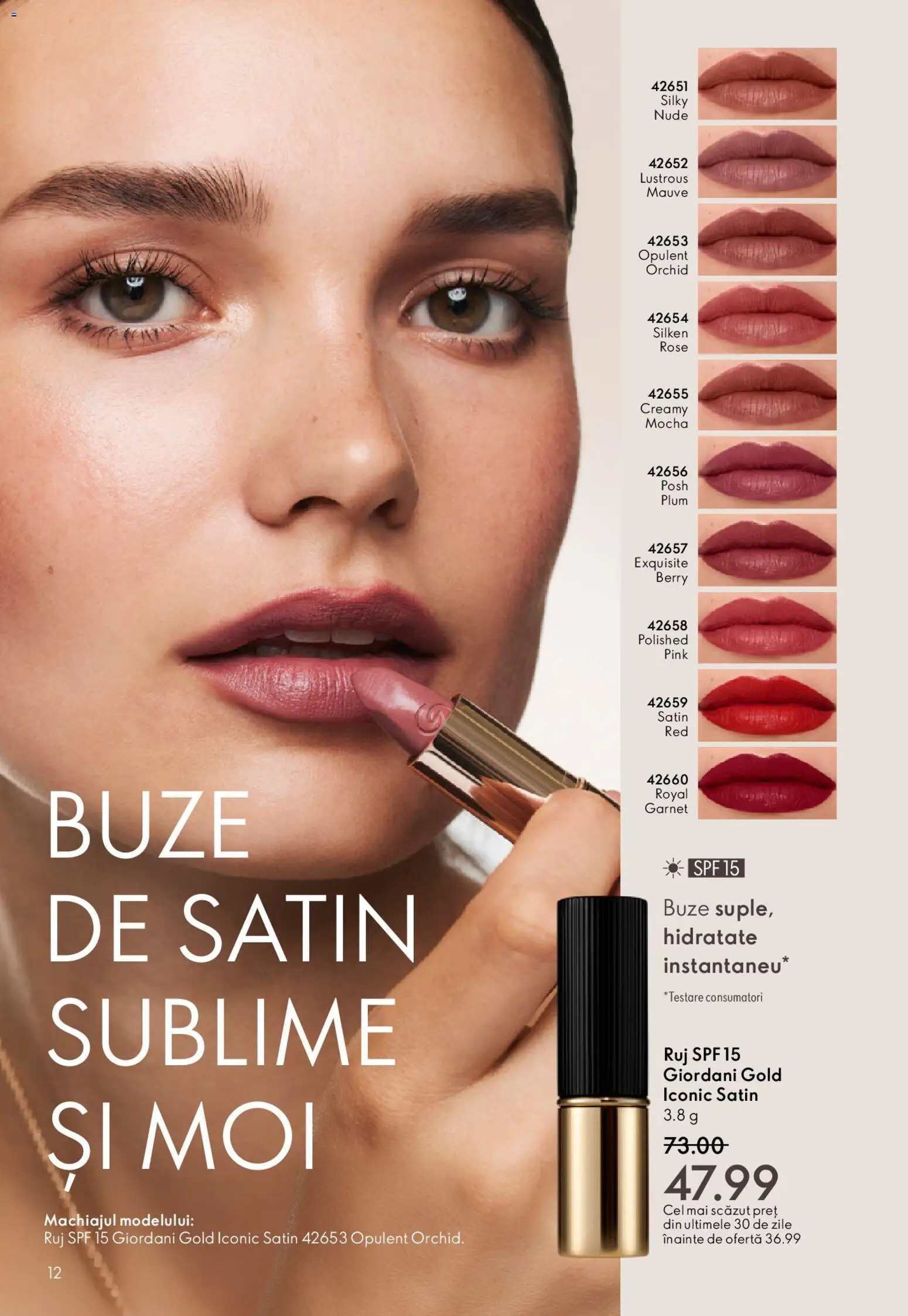 Catalog Oriflame 11 Februarie - 2 Martie 2026 | Pagina 12 | Produse: Ruj