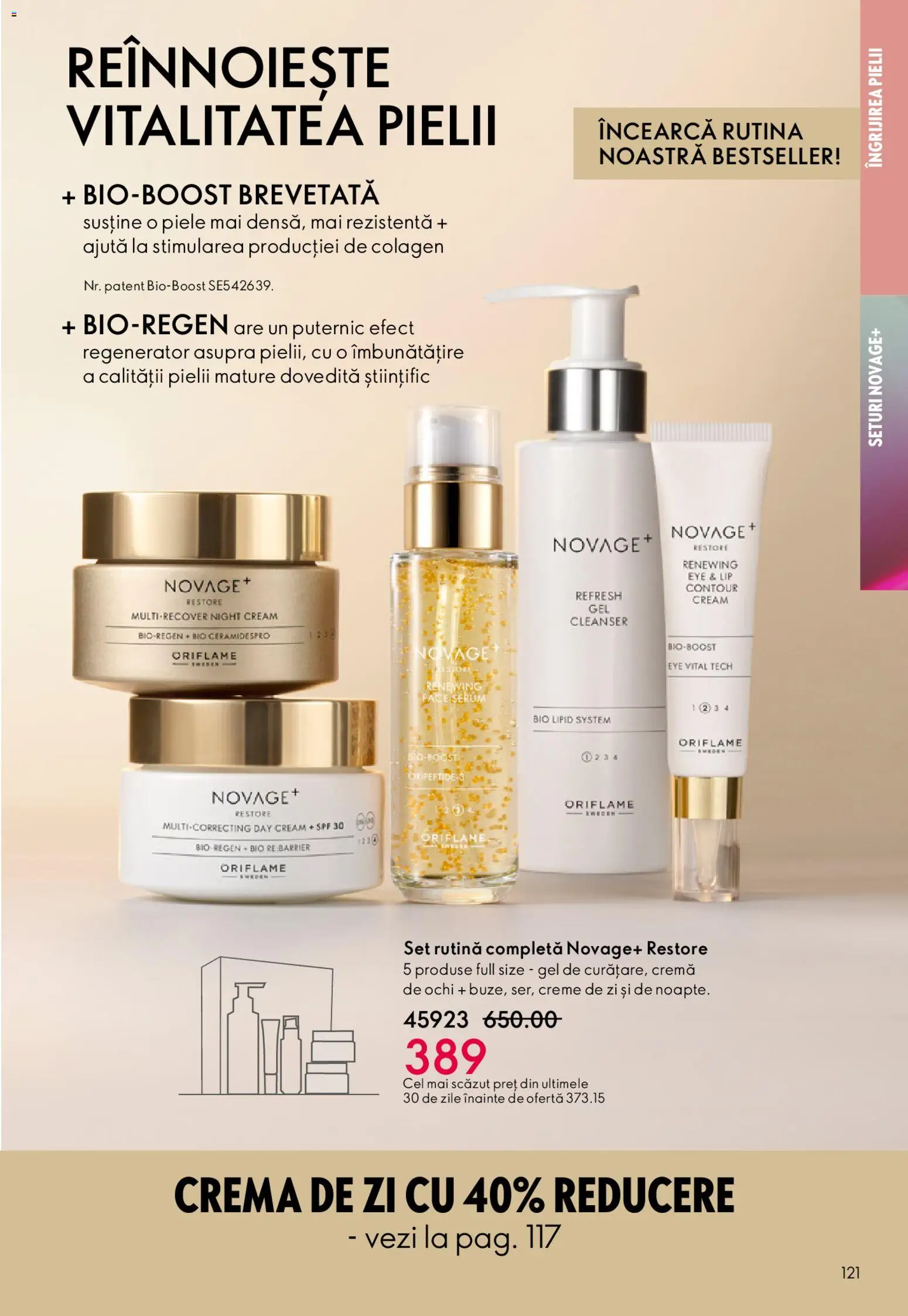 Catalog Oriflame 11 Februarie - 2 Martie 2026 | Pagina 121 | Produse: Şerit ödül, Cremă de zi, Cremă