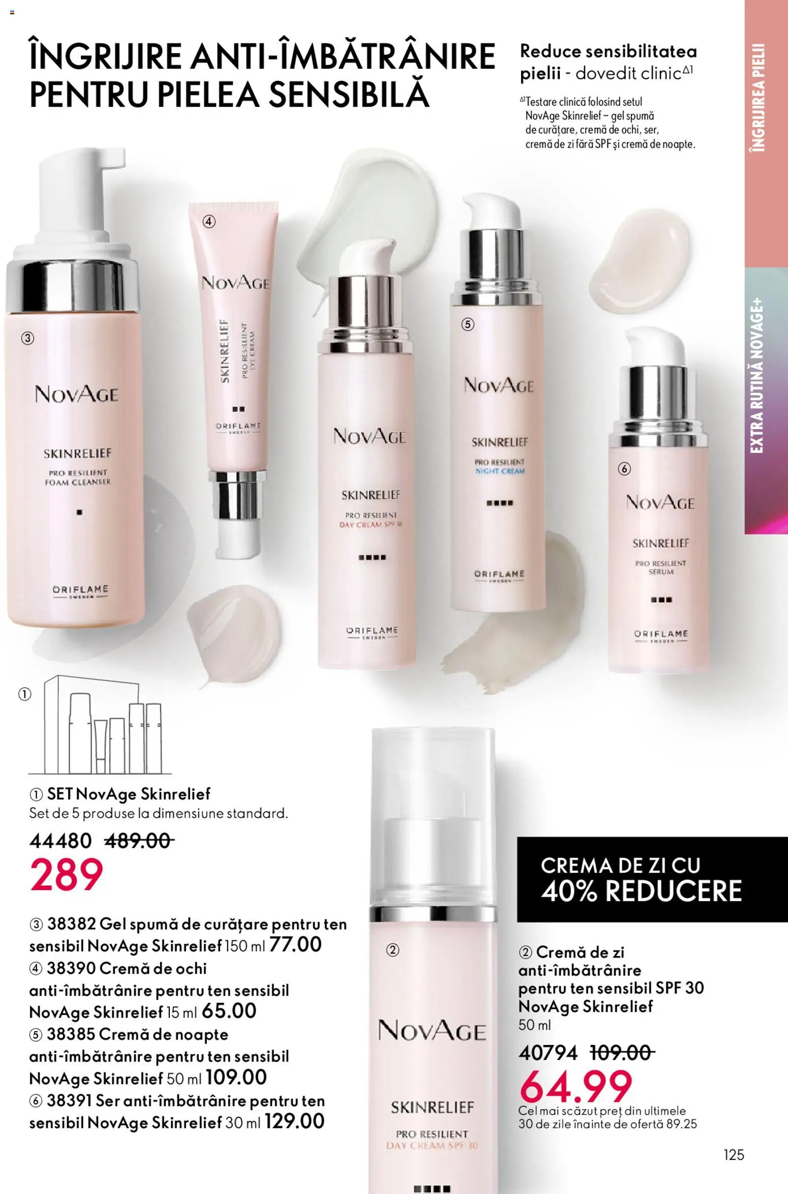 Catalog Oriflame 11 Februarie - 2 Martie 2026 | Pagina 125 | Produse: Serum, Cremă de zi, Cremă de noapte, Cremă