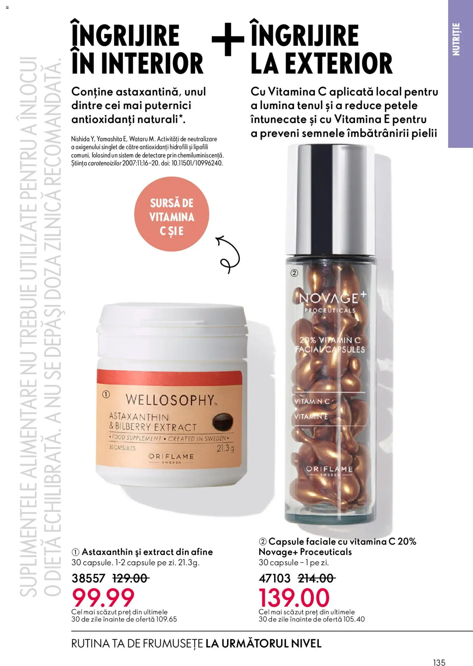 Catalog Oriflame 11 Februarie - 2 Martie 2026 | Pagina 135 | Produse: Tavuk suyu, Afine