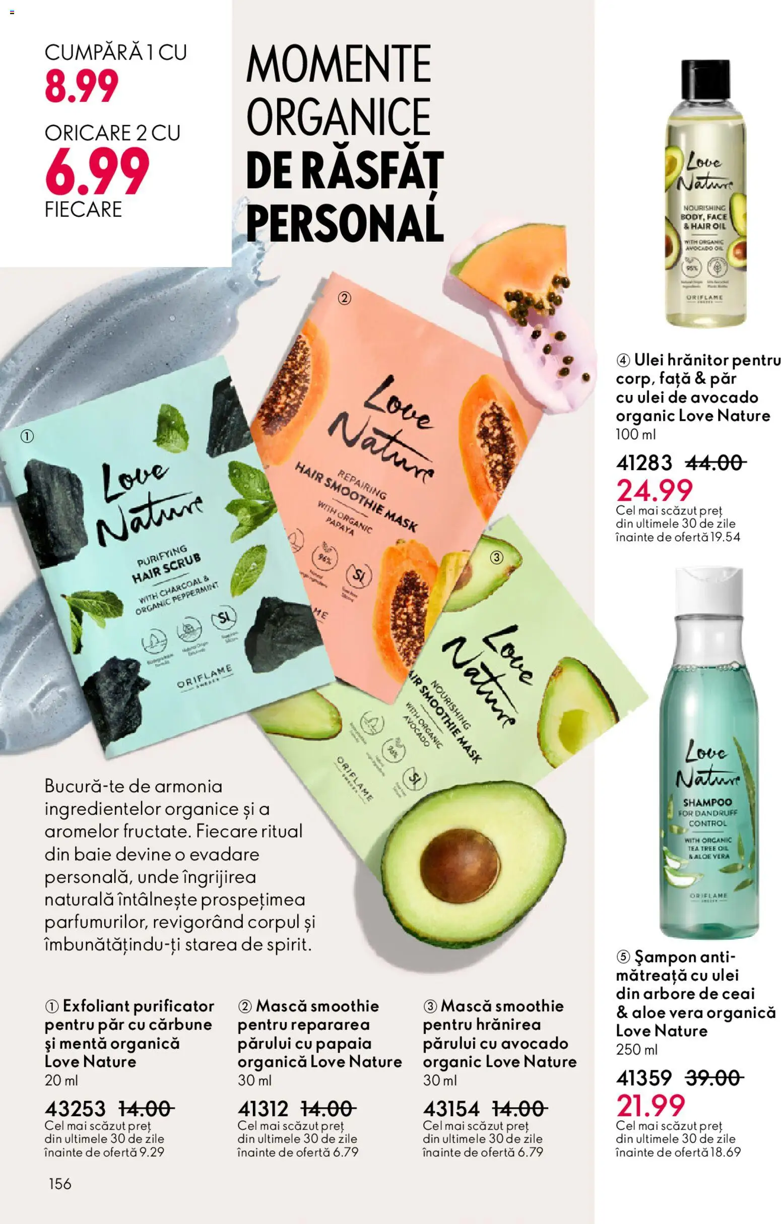 Catalog Oriflame 11 Februarie - 2 Martie 2026 | Pagina 156 | Produse: Scrub, Aloe vera, Ceai, Boncuklu Oyuncakları