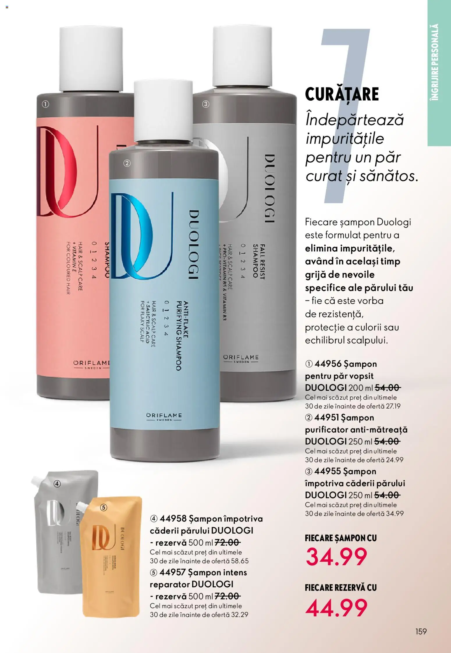 Catalog Oriflame 11 Februarie - 2 Martie 2026 | Pagina 159 | Produse: Șampon