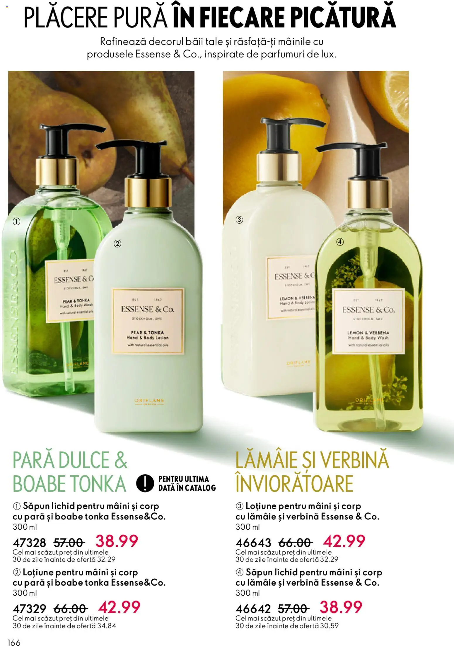 Catalog Oriflame 11 Februarie - 2 Martie 2026 | Pagina 166 | Produse: Pară, Body, Săpun, Lămâie