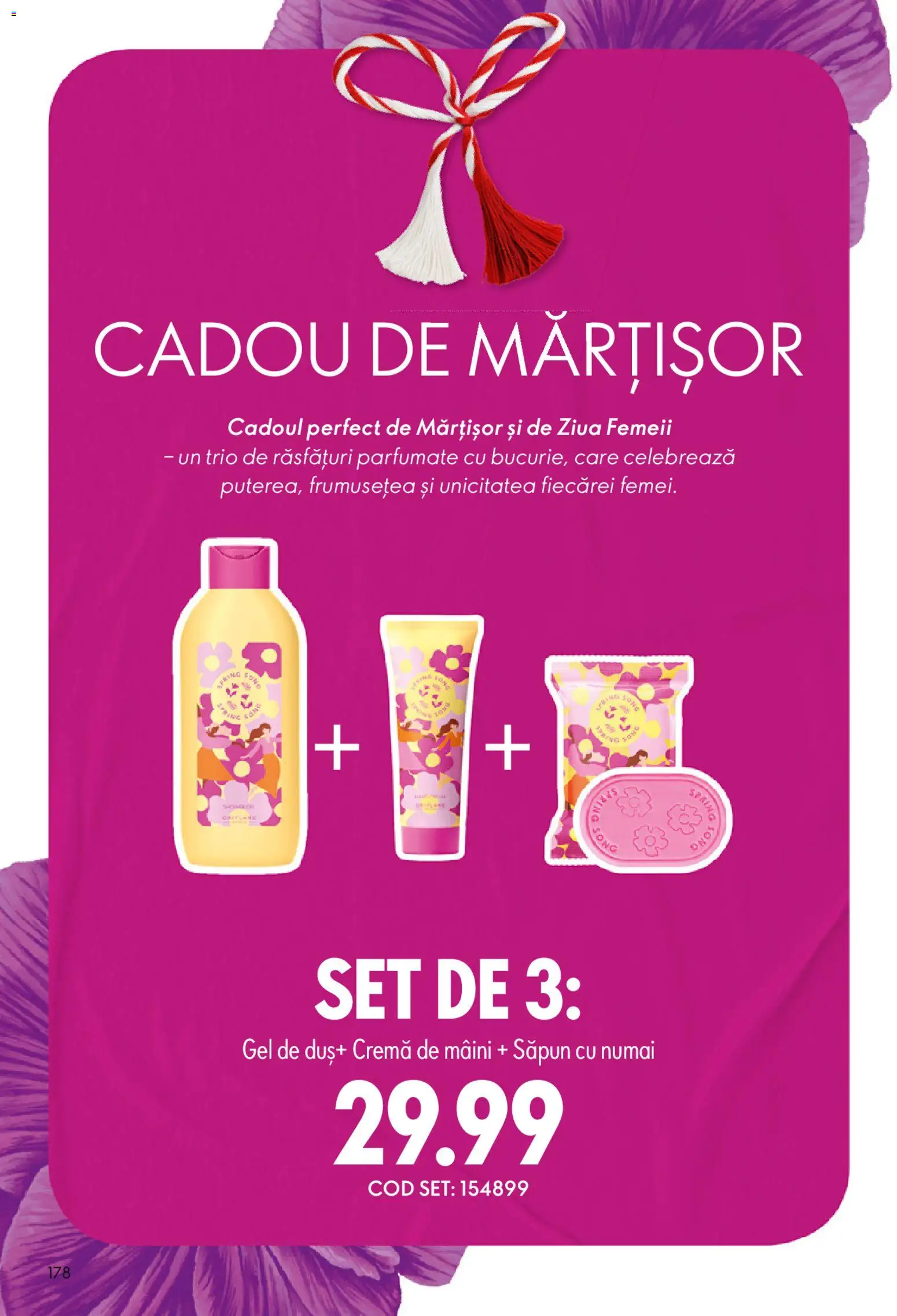 Catalog Oriflame 11 Februarie - 2 Martie 2026 | Pagina 178 | Produse: Duș, Cremă, Cremă de mâini, Săpun