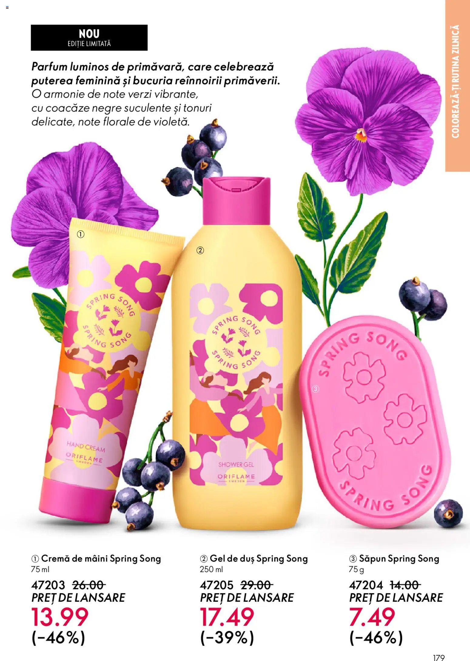 Catalog Oriflame 11 Februarie - 2 Martie 2026 | Pagina 179 | Produse: Duș, Parfum, Cremă, Gel de duș