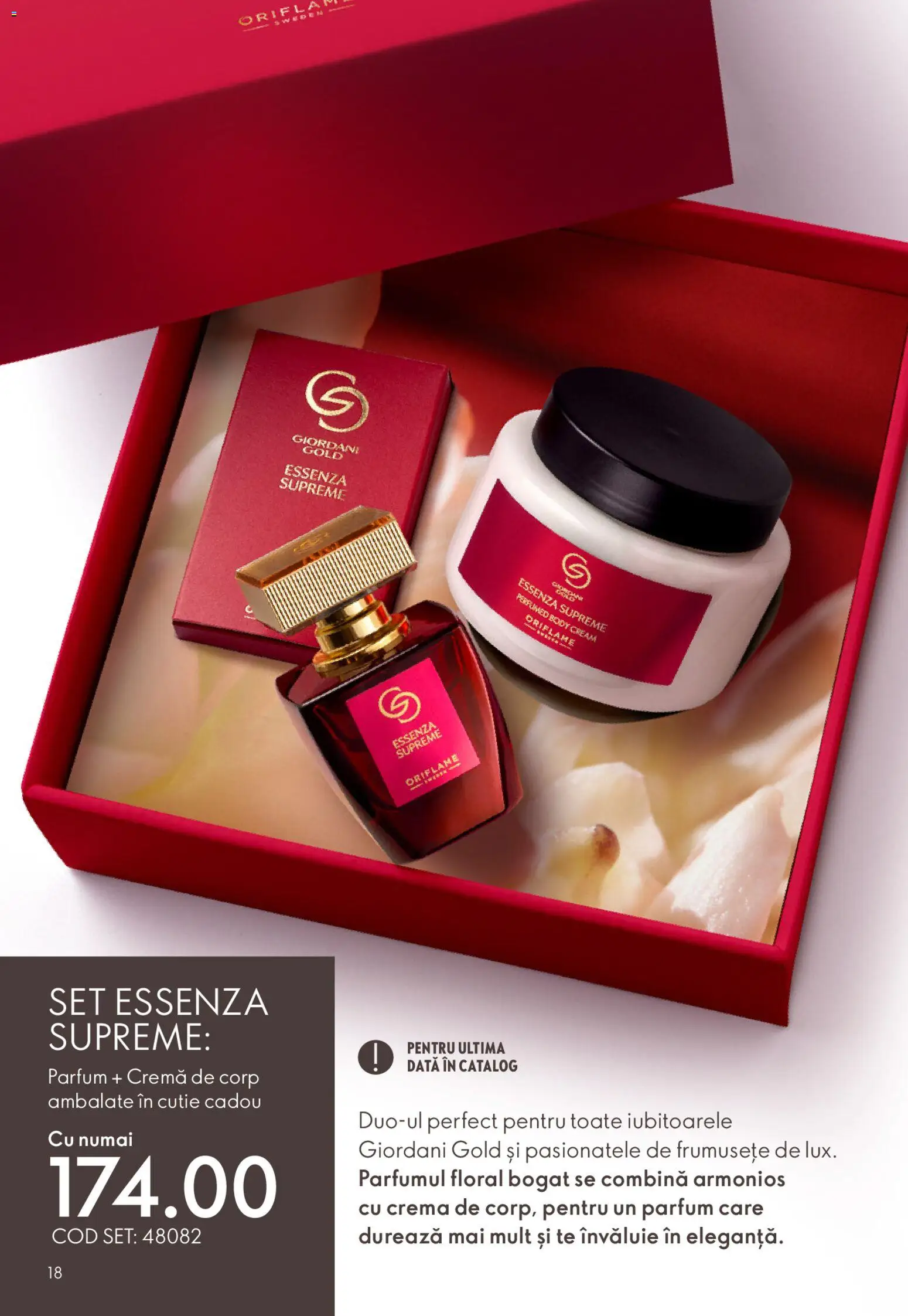 Catalog Oriflame 11 Februarie - 2 Martie 2026 | Pagina 18 | Produse: Body, Parfum, Cremă, Cremă de corp