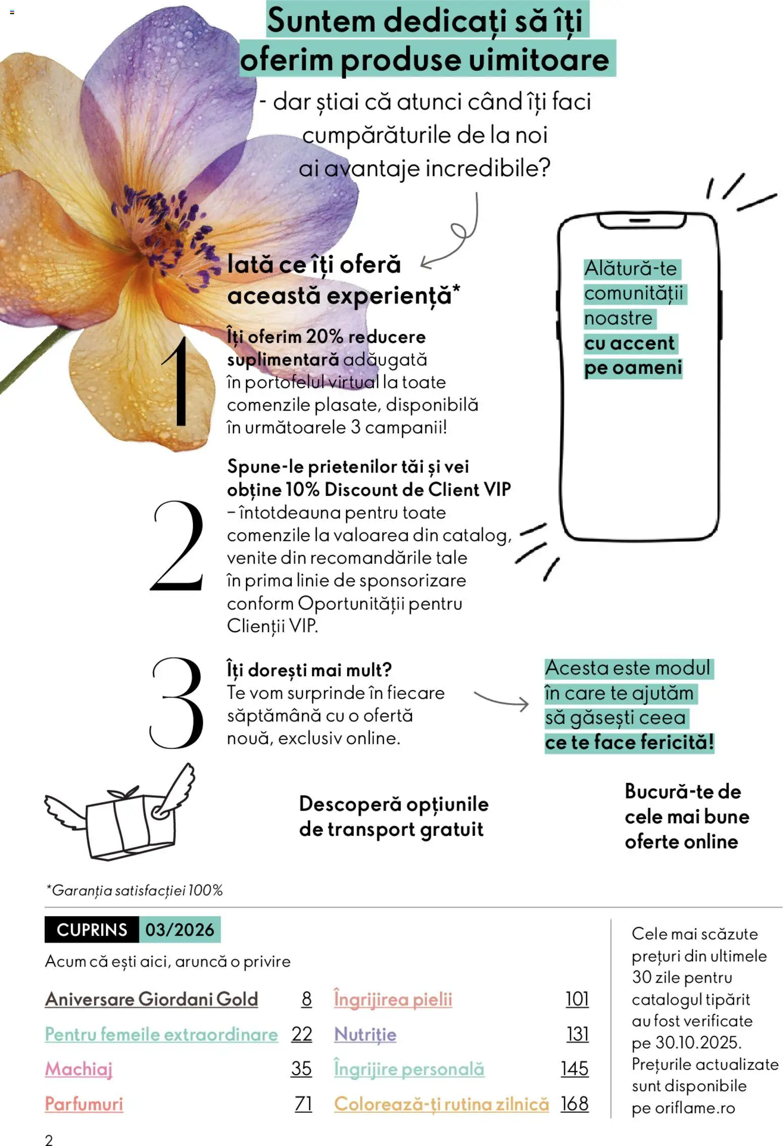 Catalog Oriflame 11 Februarie - 2 Martie 2026 | Pagina 2 | Produse: Machiaj