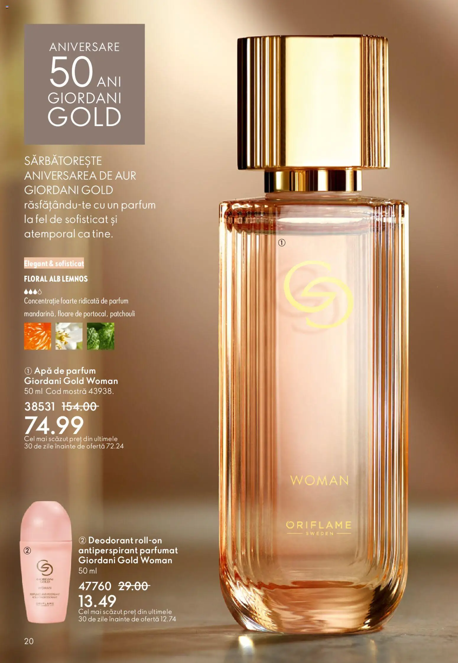 Catalog Oriflame 11 Februarie - 2 Martie 2026 | Pagina 20 | Produse: Parfum, Deodorant, Antiperspirant, Apă