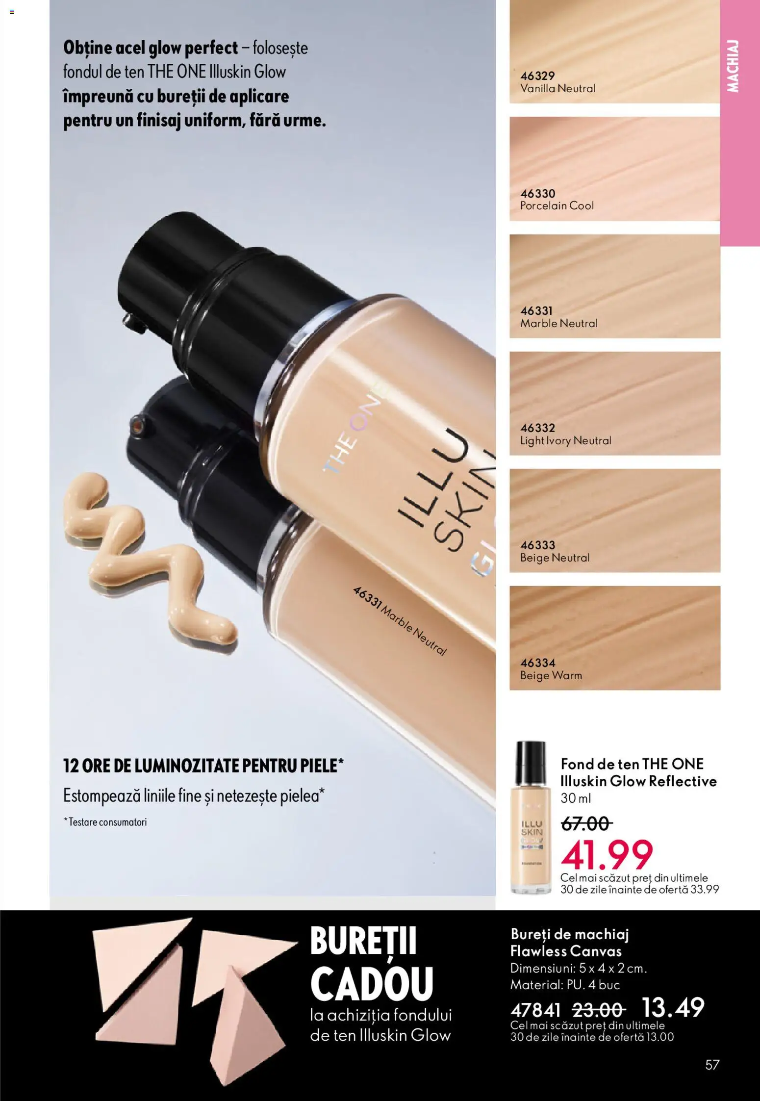 Catalog Oriflame 11 Februarie - 2 Martie 2026 | Pagina 57 | Produse: Fond de ten, Machiaj