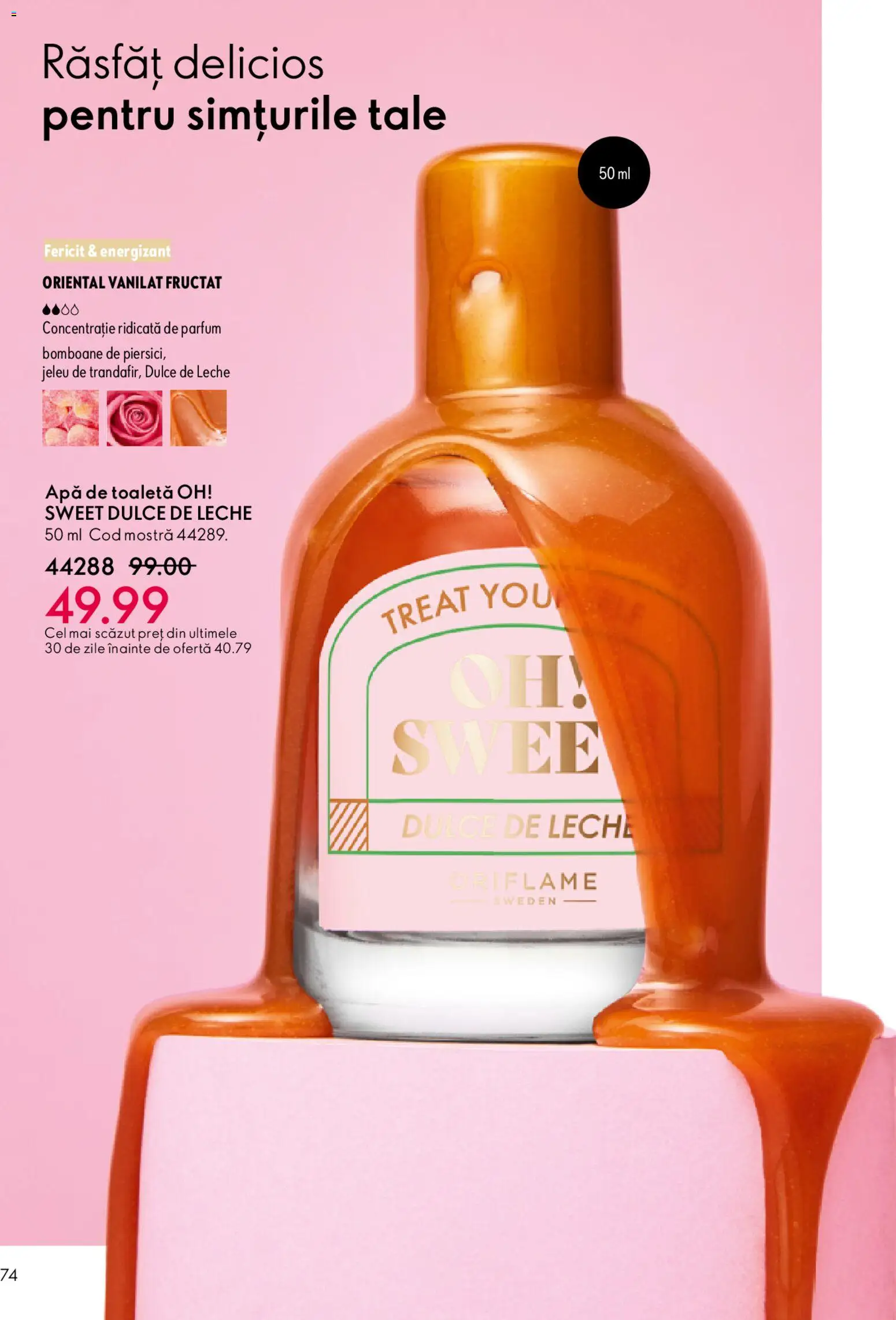 Catalog Oriflame 11 Februarie - 2 Martie 2026 | Pagina 74 | Produse: Parfum, Apă de toaletă, Bomboane, Apă