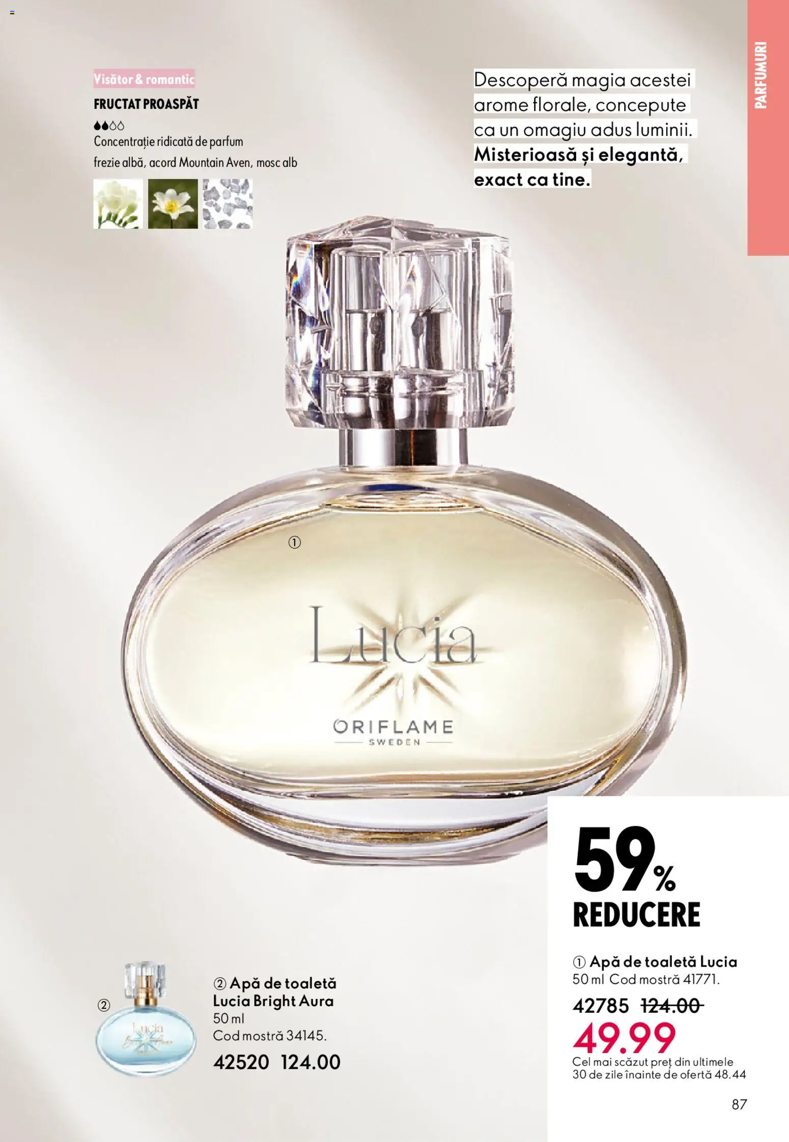 Catalog Oriflame 11 Februarie - 2 Martie 2026 | Pagina 87 | Produse: Toaletă, Parfum, Apă de toaletă, Apă