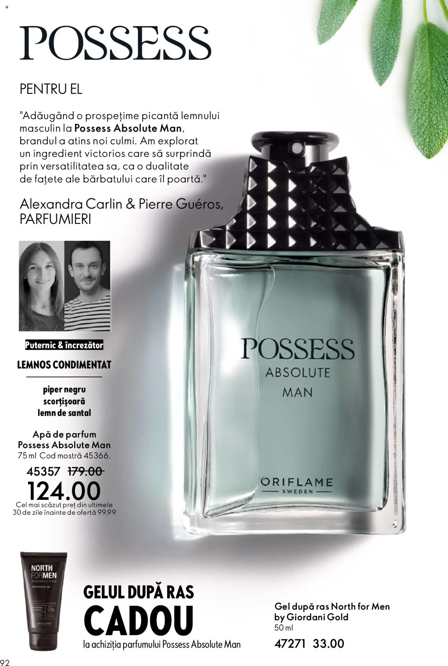 Catalog Oriflame 11 Februarie - 2 Martie 2026 | Pagina 92 | Produse: Apă de parfum, Parfum, Apă, Piper