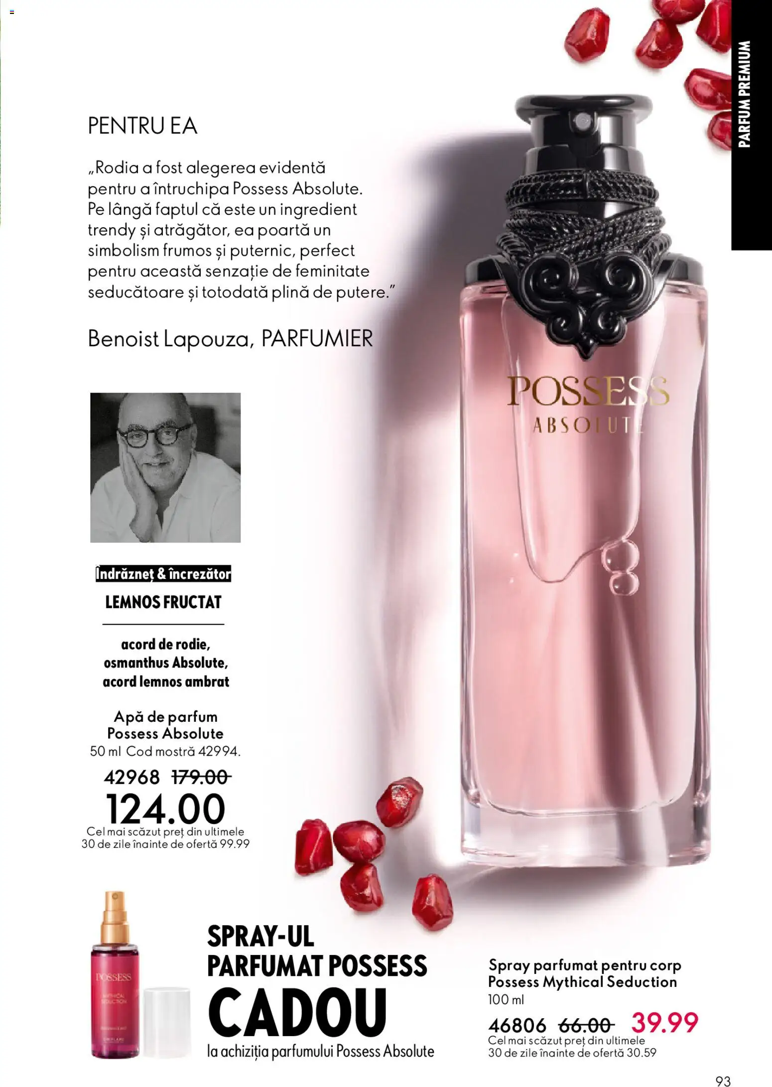 Catalog Oriflame 11 Februarie - 2 Martie 2026 | Pagina 93 | Produse: Apă de parfum, Parfum, Apă