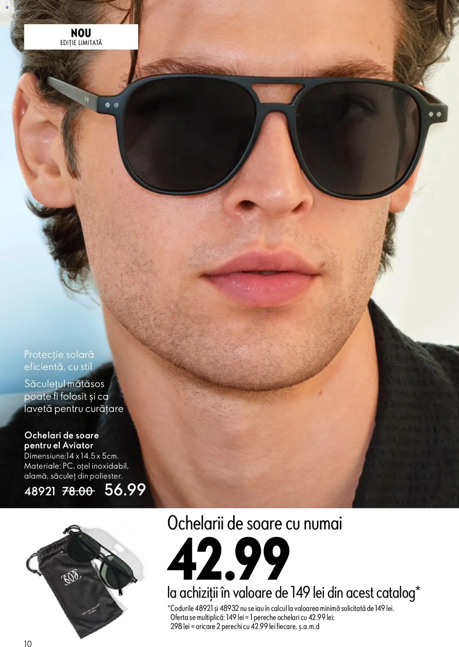 Catalog Oriflame 4 - 23 Martie 2026 | Pagina 10 | Produse: Ochelari, Ochelari de soare, Protecție solară