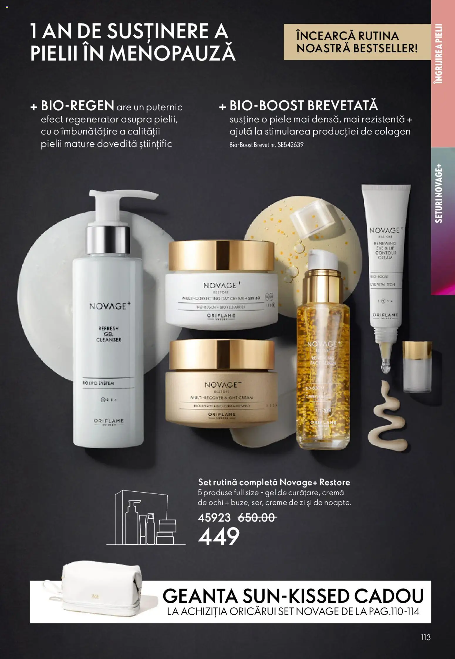 Catalog Oriflame 4 - 23 Martie 2026 | Pagina 113 | Produse: Şerit ödül, Geantă, Cremă