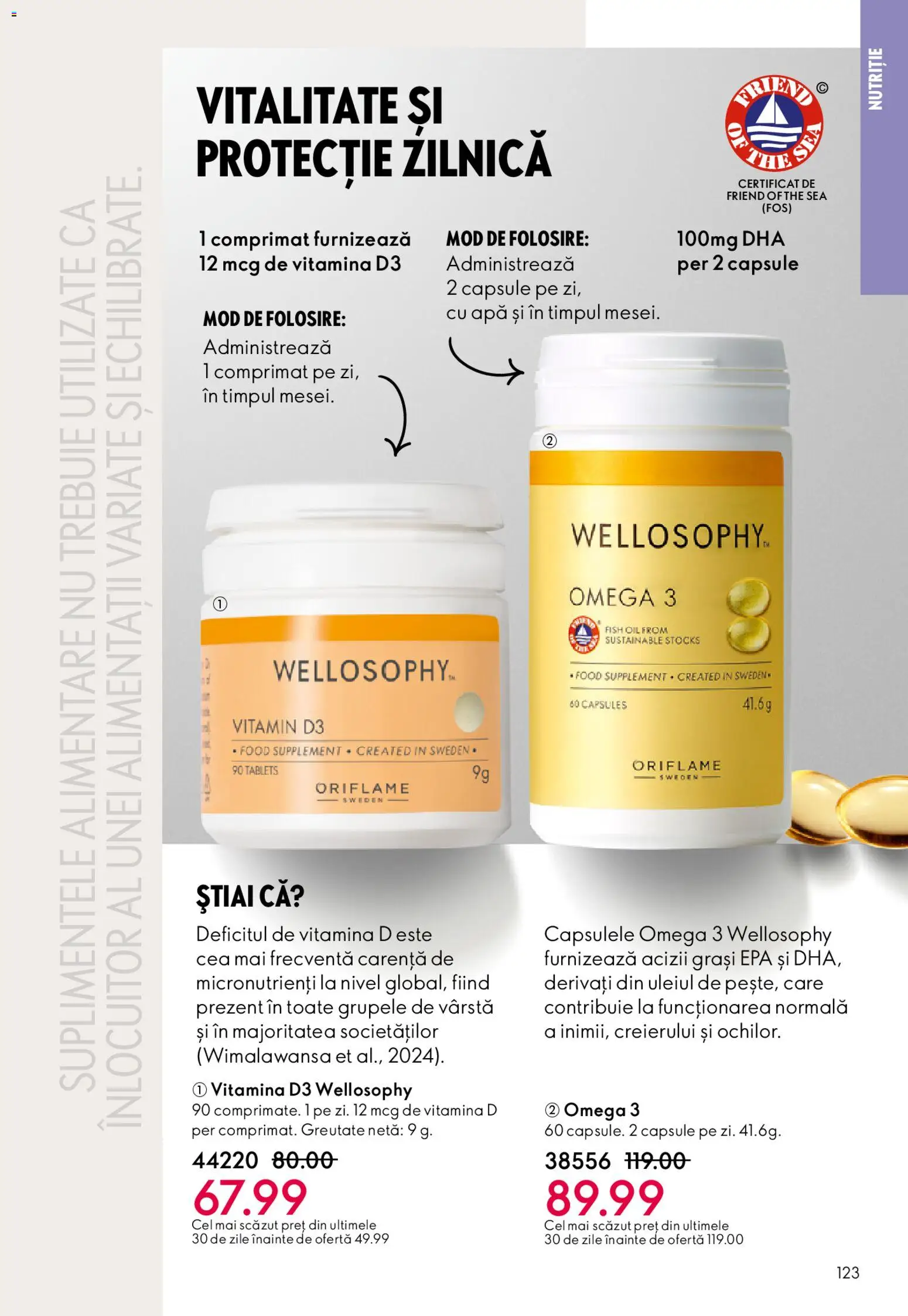 Catalog Oriflame 4 - 23 Martie 2026 | Pagina 123 | Produse: Chaussures de ski, Apă