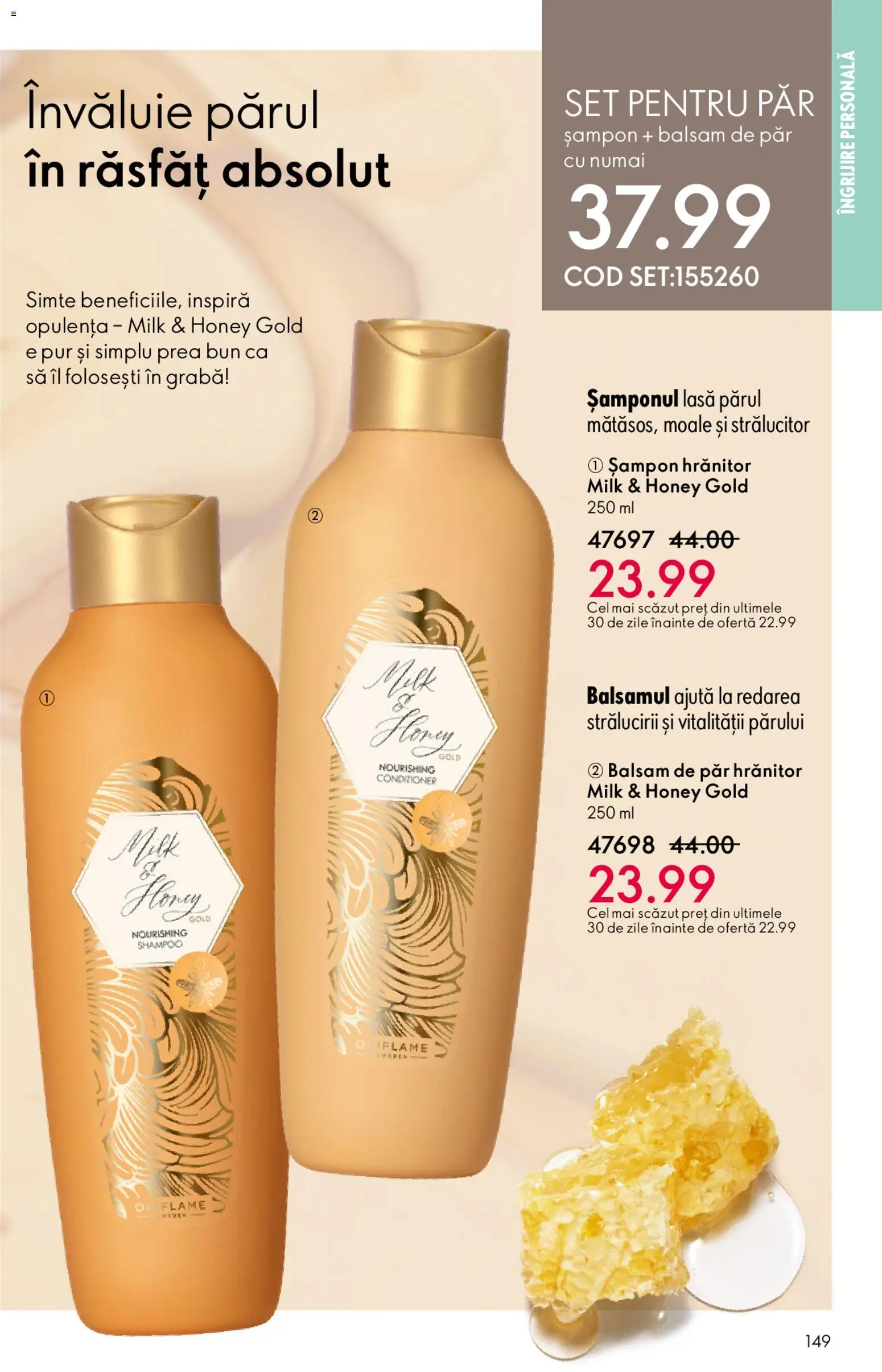 Catalog Oriflame 4 - 23 Martie 2026 | Pagina 149 | Produse: Șampon, Balsam, Balsam de păr