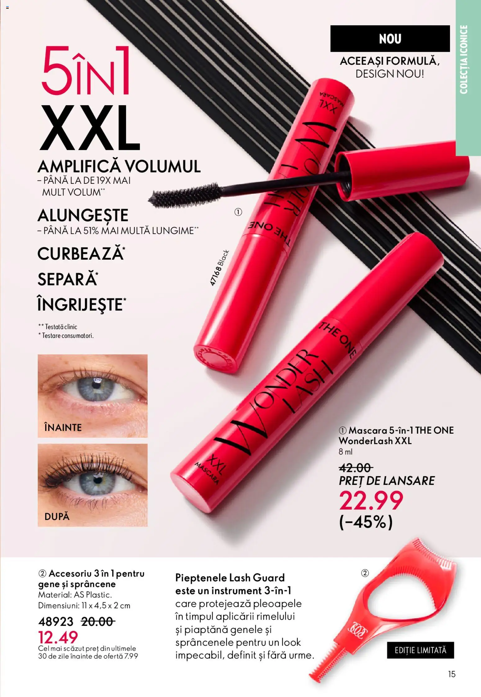 Catalog Oriflame 4 - 23 Martie 2026 | Pagina 15 | Produse: Mascara