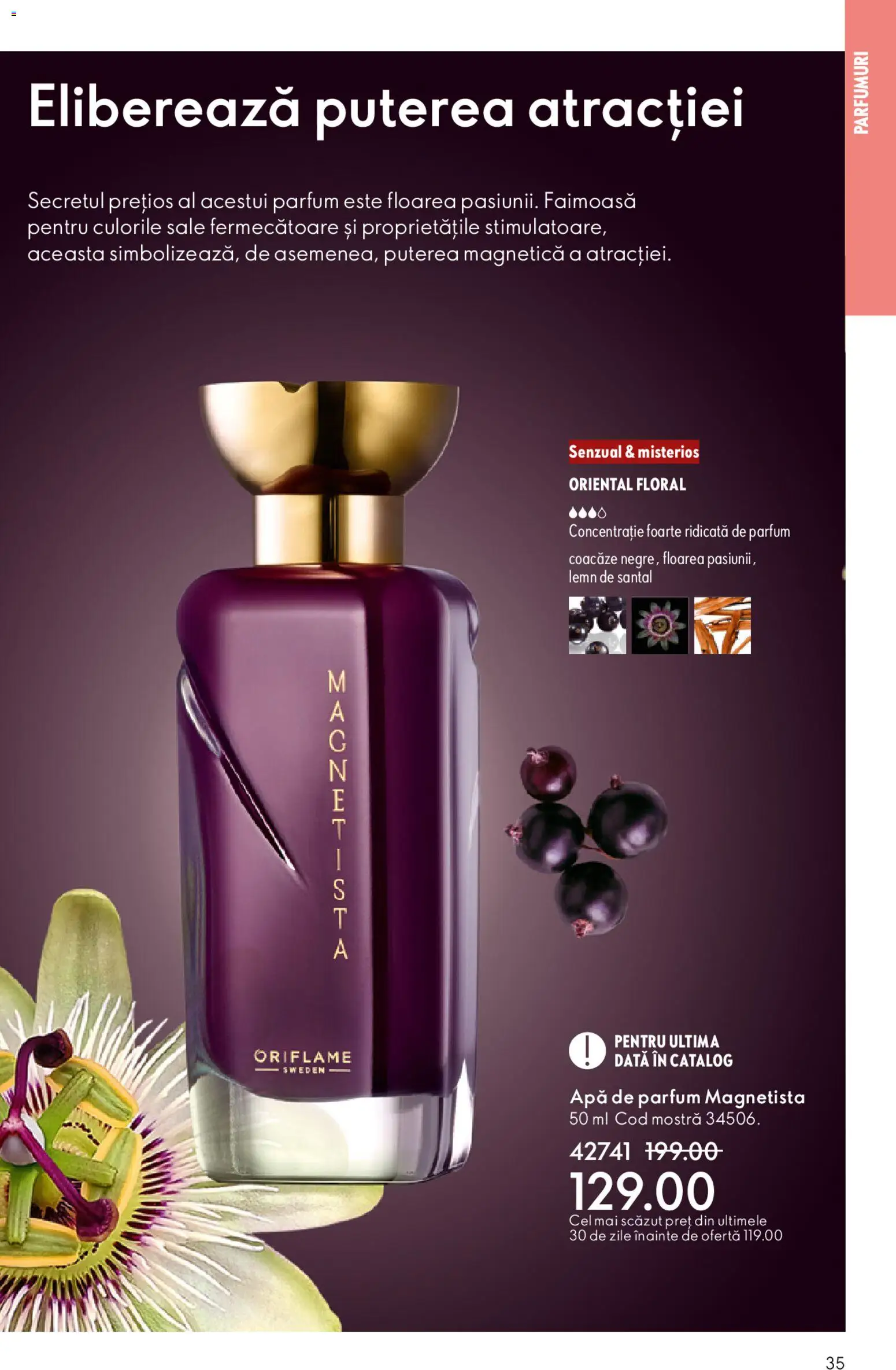 Catalog Oriflame 4 - 23 Martie 2026 | Pagina 35 | Produse: Apă de parfum, Parfum, Apă