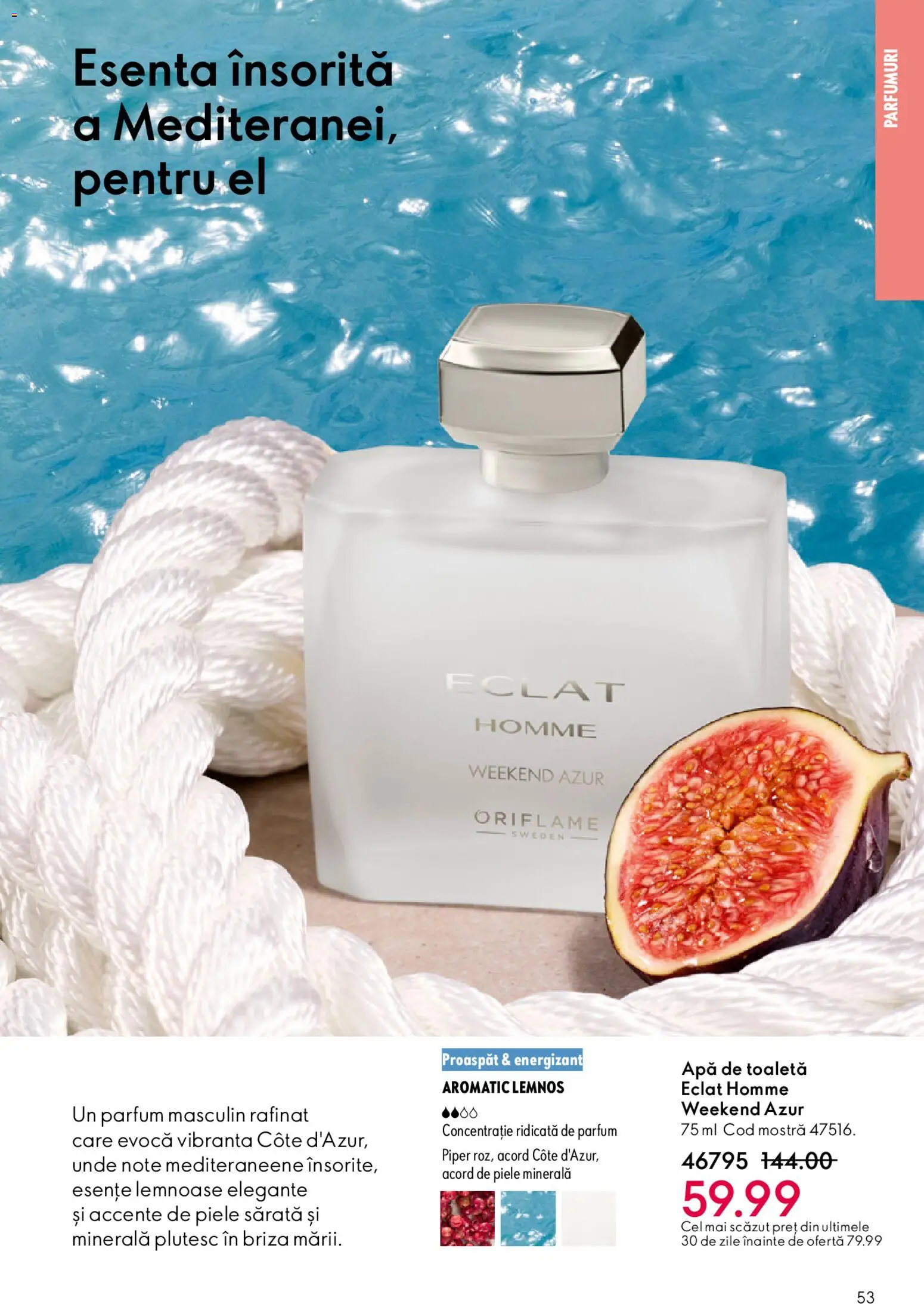 Catalog Oriflame 4 - 23 Martie 2026 | Pagina 53 | Produse: Parfum, Apă de toaletă, Apă, Piper