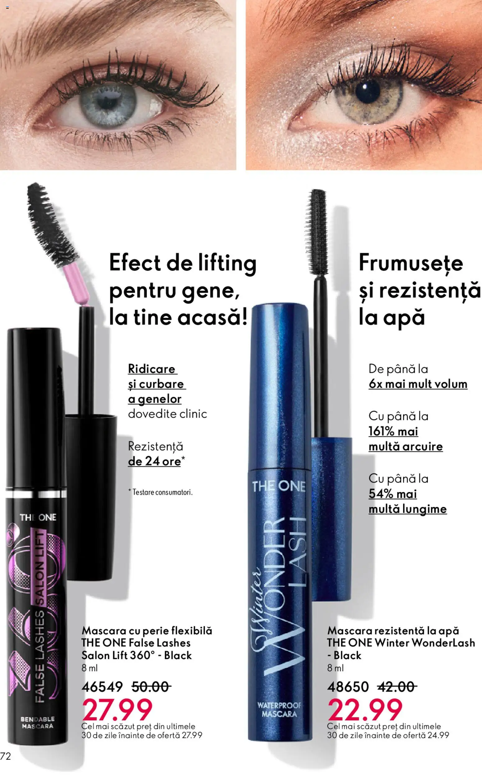 Catalog Oriflame 4 - 23 Martie 2026 | Pagina 72 | Produse: Perie, Mascara, Apă