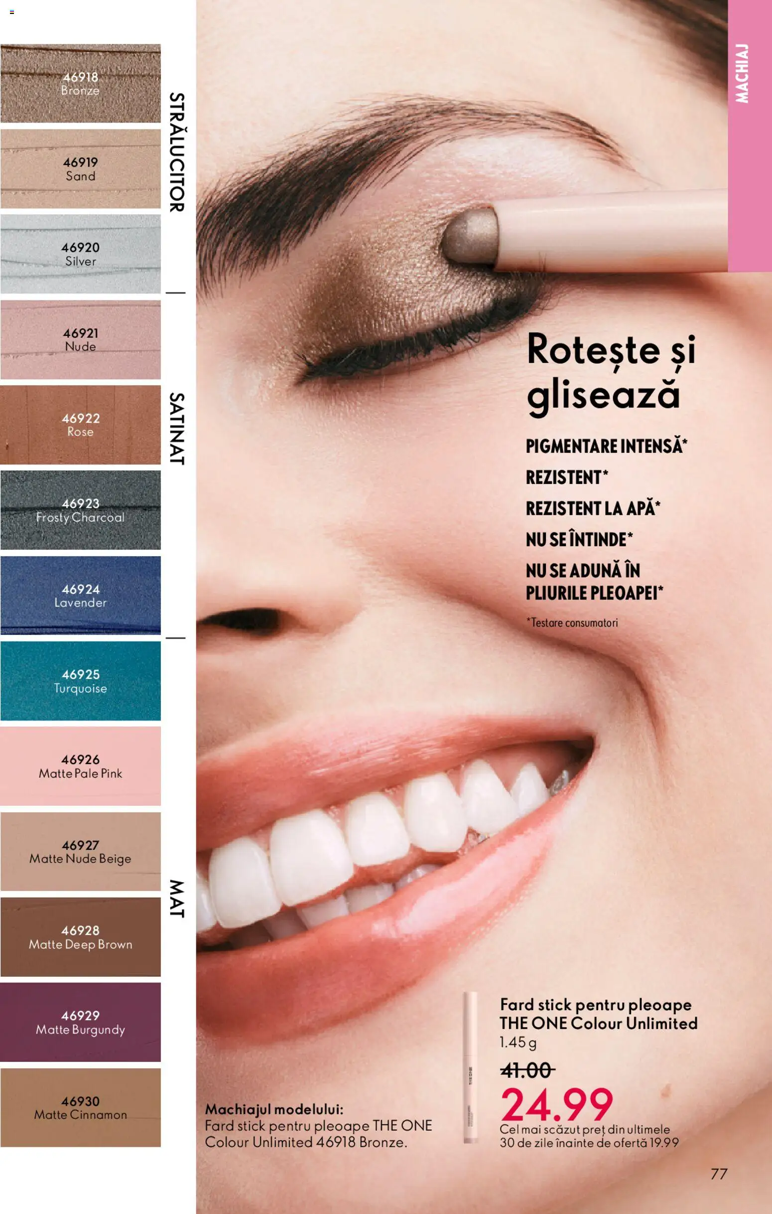 Catalog Oriflame 4 - 23 Martie 2026 | Pagina 77 | Produse: Machiaj