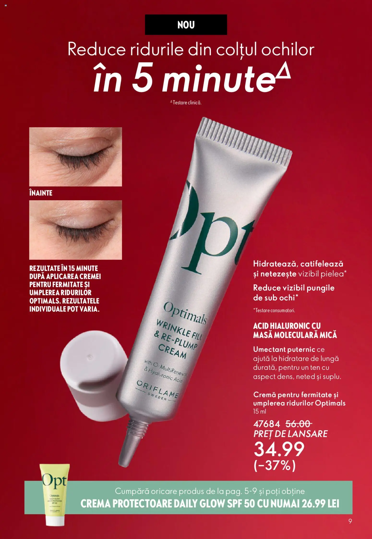 Catalog Oriflame 4 - 23 Martie 2026 | Pagina 9 | Produse: Masă, Cremă