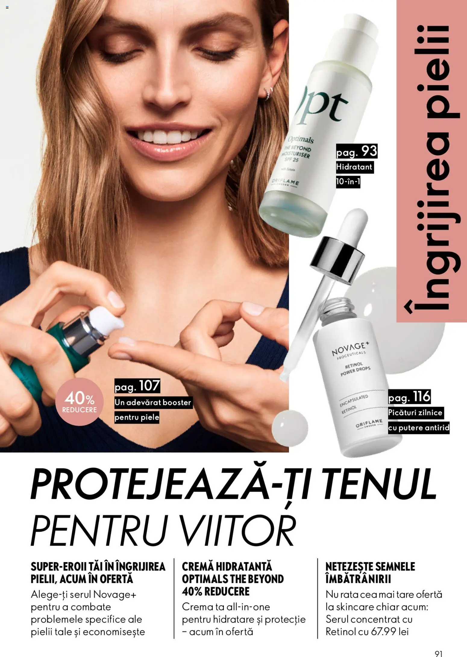 Catalog Oriflame 4 - 23 Martie 2026 | Pagina 91 | Produse: Arapsaçı, Rață, Cremă