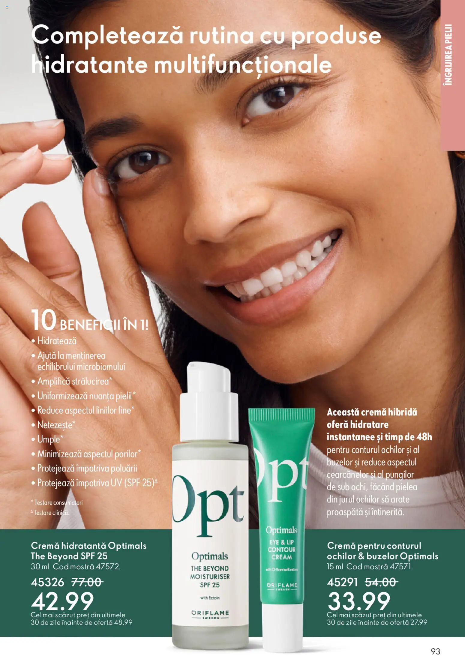 Catalog Oriflame 4 - 23 Martie 2026 | Pagina 93 | Produse: Arapsaçı, Cremă