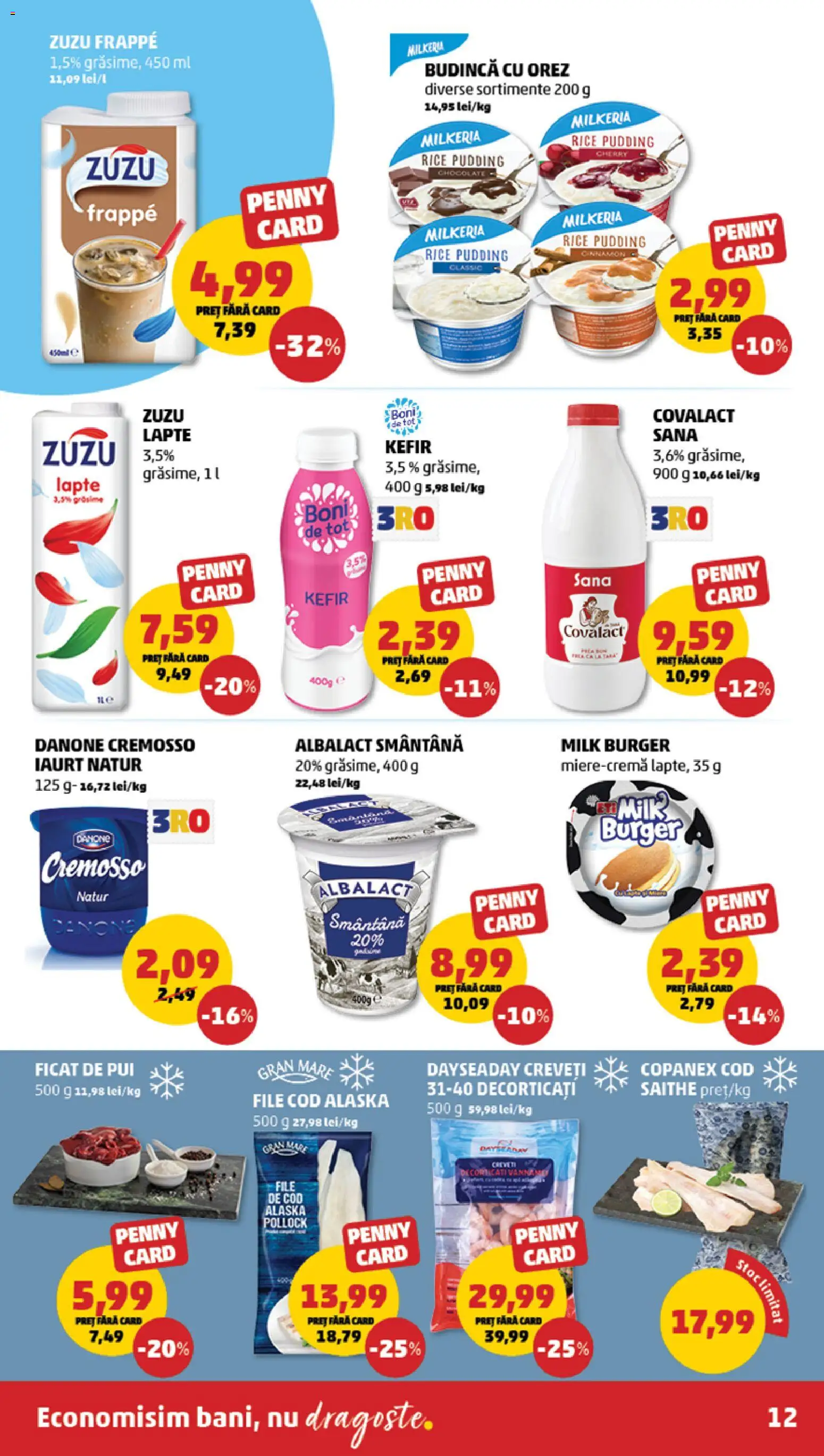 Catalog PENNY Market 18 - 23 Februarie 2026 | Pagina 12 | Produse: Hacıyatmaz Kedi Oyuncağı, Orez, Smântână, Burger