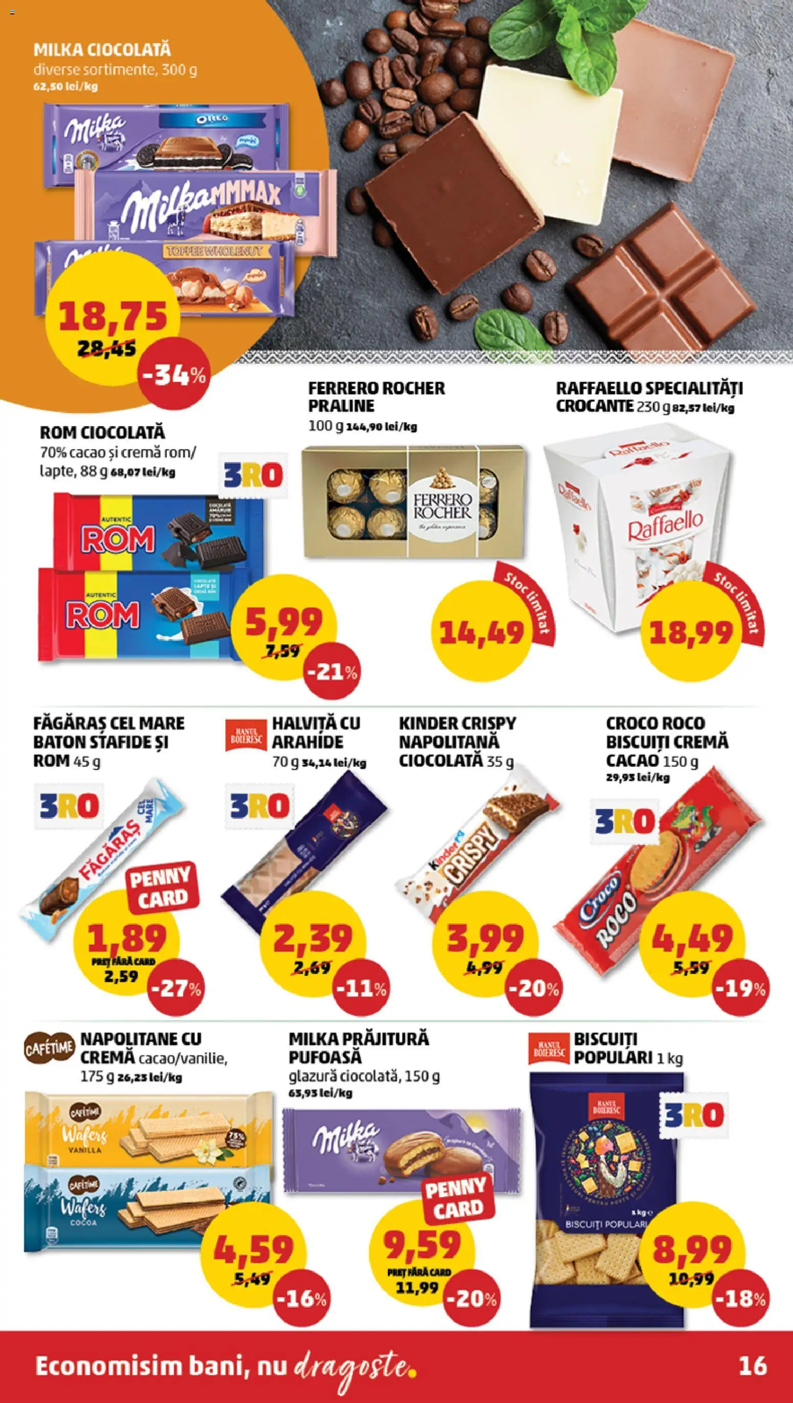Catalog PENNY Market 18 - 23 Februarie 2026 | Pagina 16 | Produse: Praline, Cremă, Ciocolată, Cacao