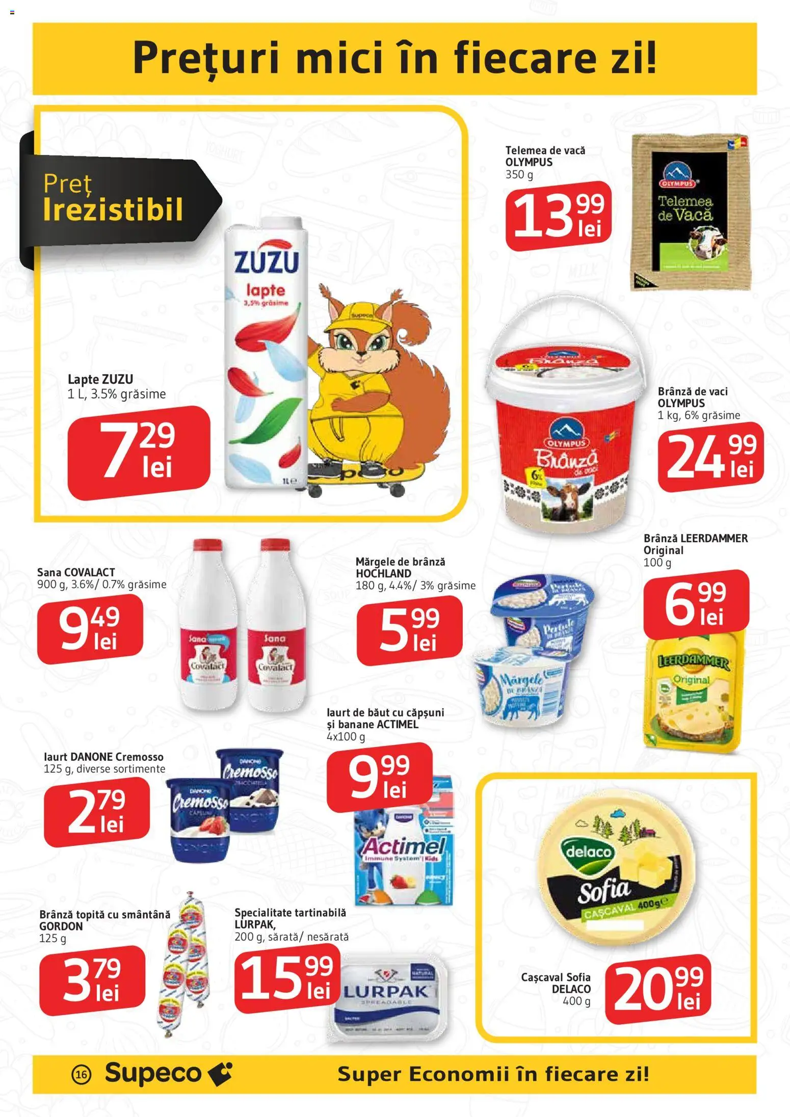 Catalog Supeco 19 Februarie - 10 Martie 2026 | Pagina 16 | Produse: Mici, Kalem ucu, Banane, Căpșuni