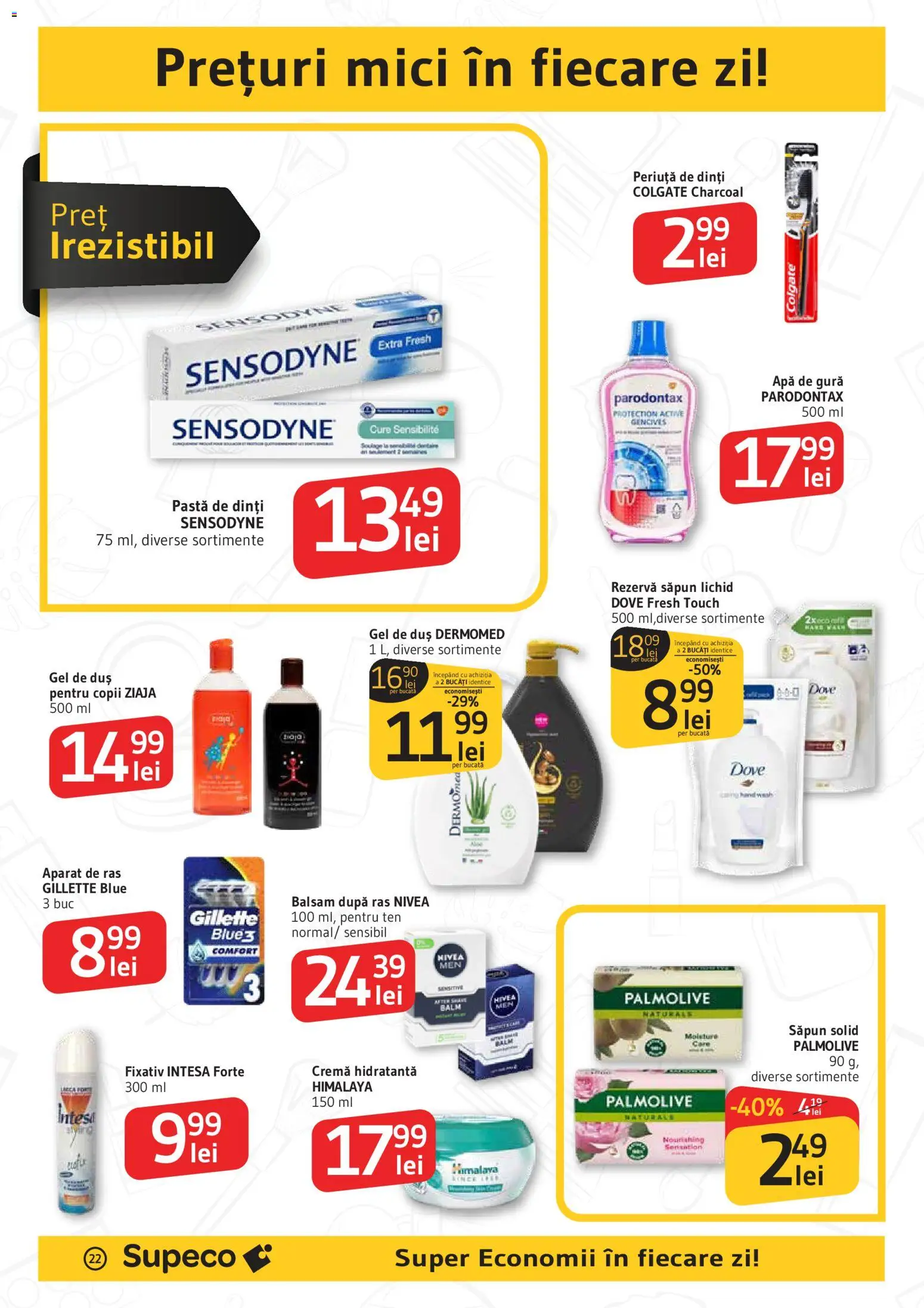 Catalog Supeco 19 Februarie - 10 Martie 2026 | Pagina 22 | Produse: Săpun solid, Mici, Balsam, Săpun lichid