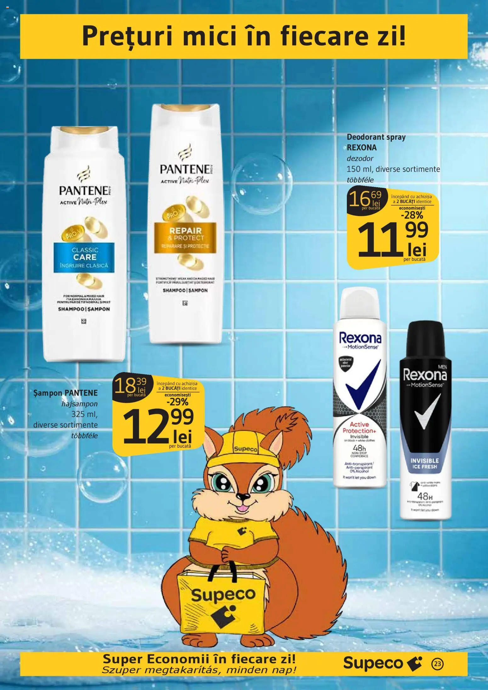 Catalog Supeco 19 Februarie - 10 Martie 2026 | Pagina 23 | Produse: Mici, Șampon, Deodorant