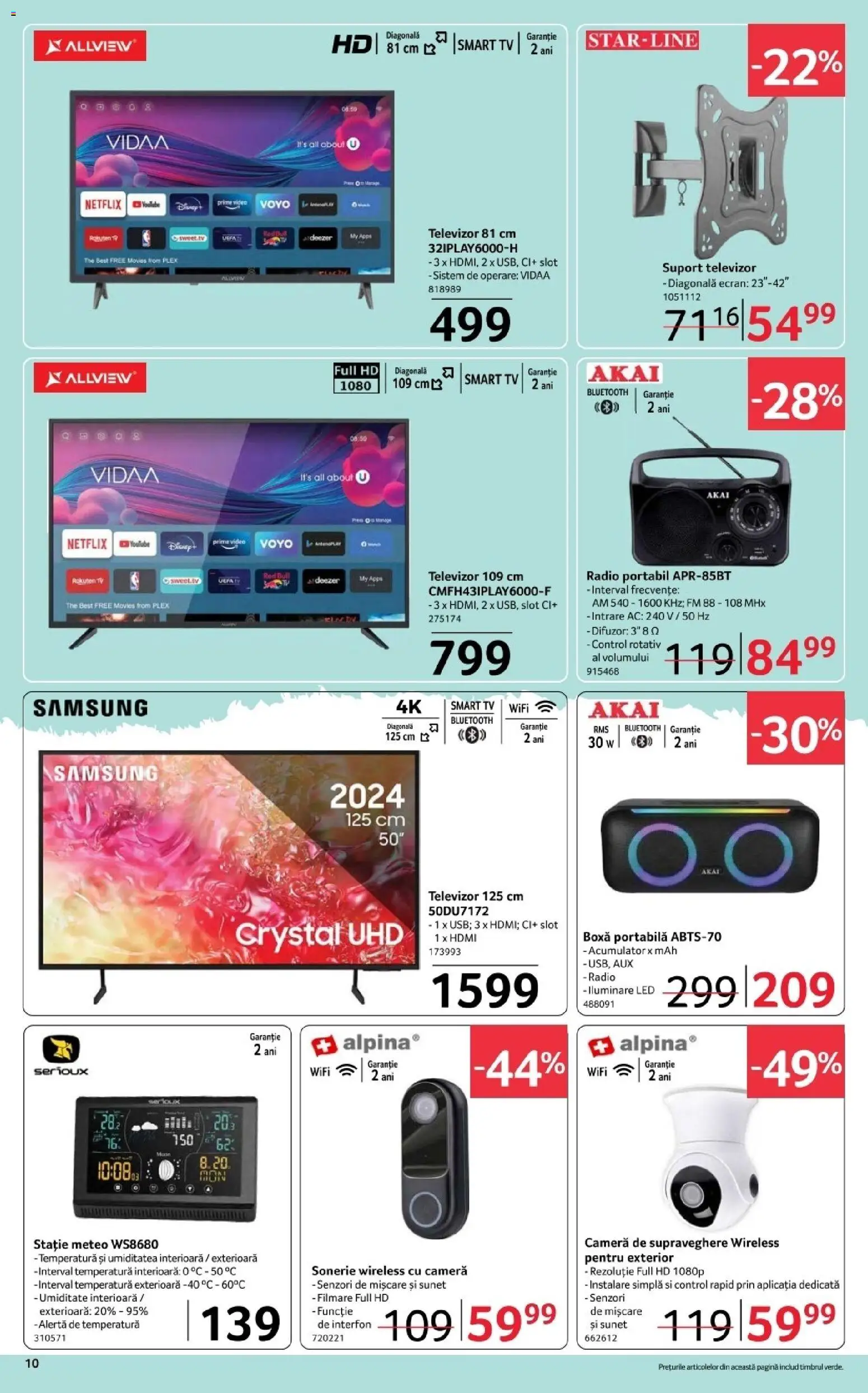 Catalog Selgros 20 Februarie - 4 Martie 2026 | Pagina 10 | Produse: Sonerie, Radio, Difuzor, Köpek Sabunu