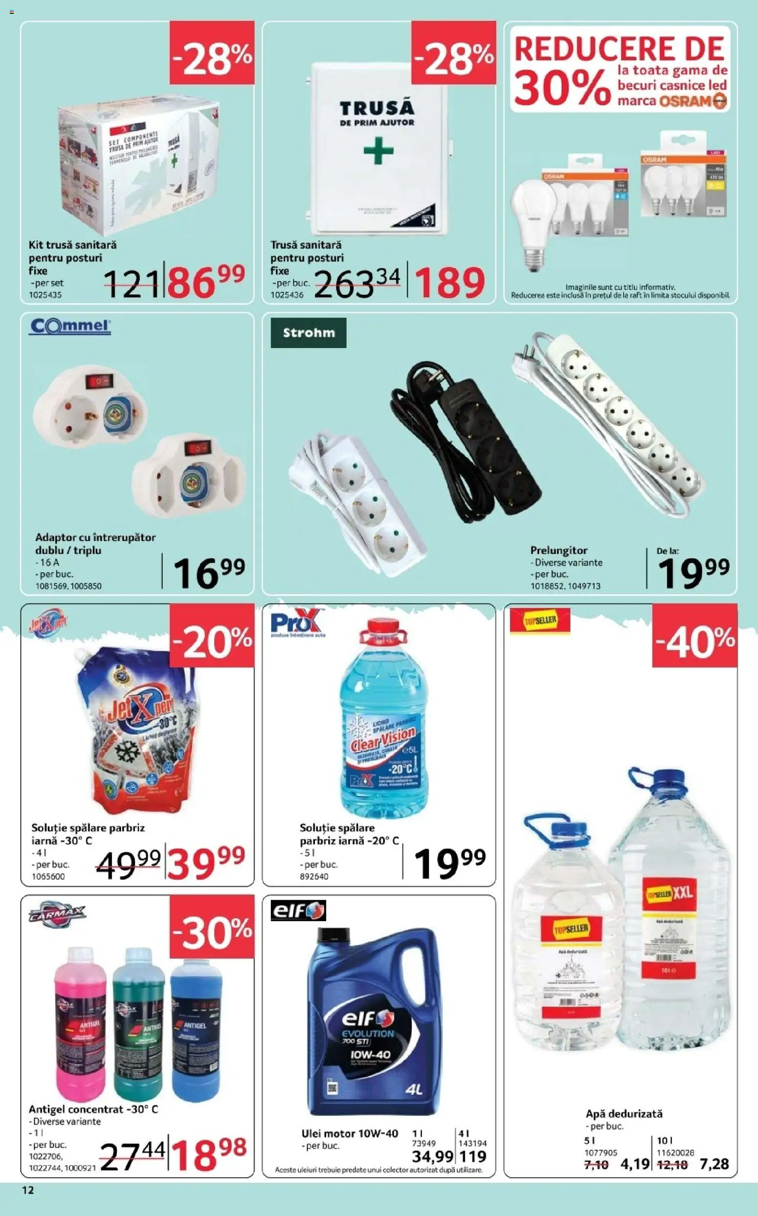 Catalog Selgros 20 Februarie - 4 Martie 2026 | Pagina 12 | Produse: Prelungitor, Adaptor, Raft, Babak