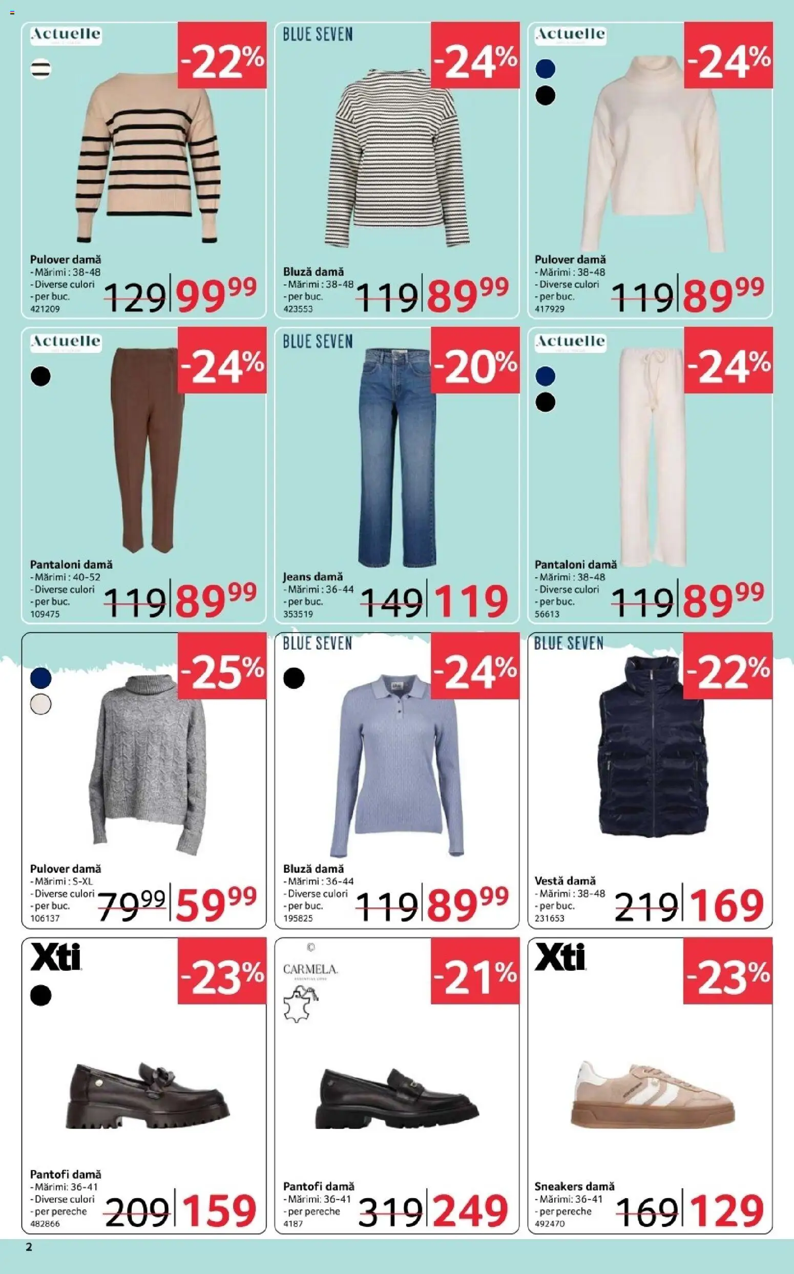 Catalog Selgros 20 Februarie - 4 Martie 2026 | Pagina 2 | Produse: Bluză, Pulover, Vestă, Pantaloni