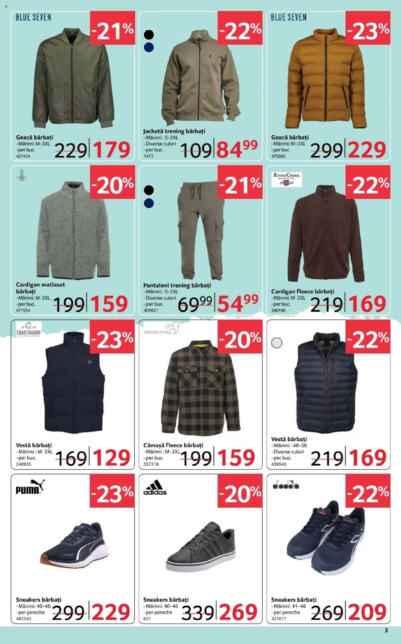 Catalog Selgros 20 Februarie - 4 Martie 2026 | Pagina 3 | Produse: Cardigan, Jachetă, Vestă, Geacă