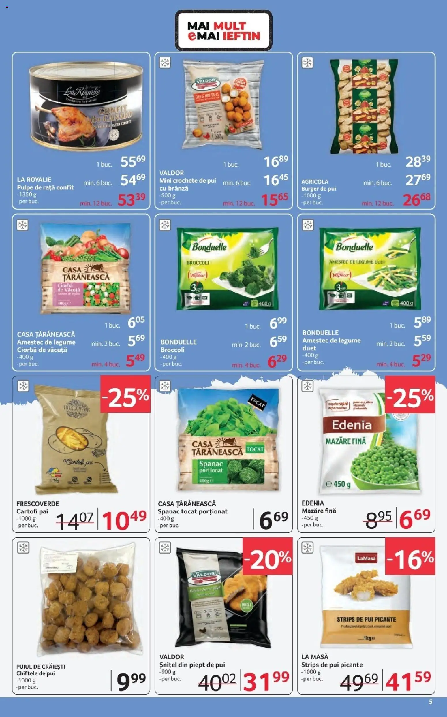 Catalog Selgros 20 Februarie - 4 Martie 2026 | Pagina 5 | Produse: Mazăre, Masă, Rață, Cartofi