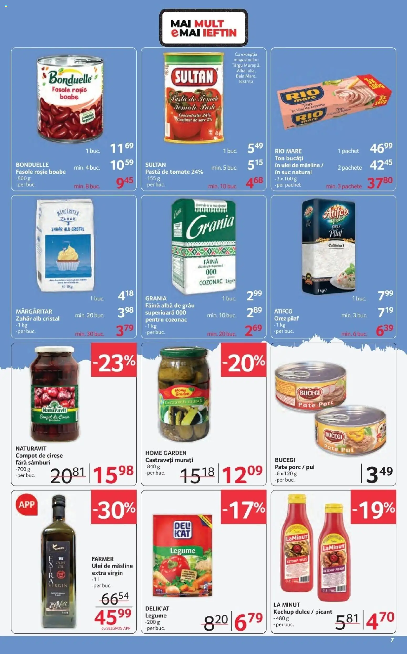 Catalog Selgros 20 Februarie - 4 Martie 2026 | Pagina 7 | Produse: Ulei, Suc, Făină, Orez