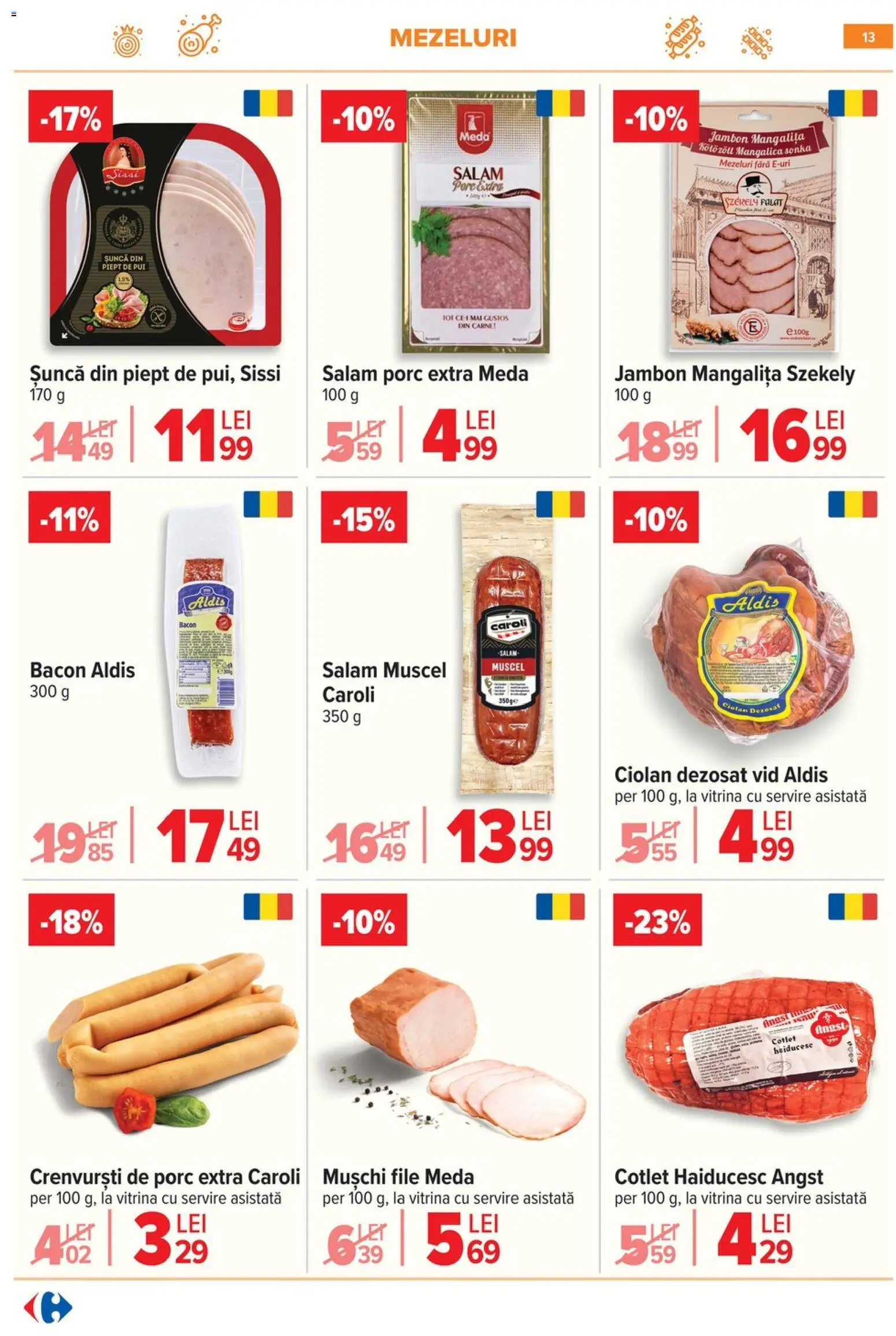 Catalog Carrefour 18 - 23 Februarie 2026 | Pagina 14 | Produse: Lait de coco, Hacıyatmaz Kedi Oyuncağı, Crenvurști, Șuncă