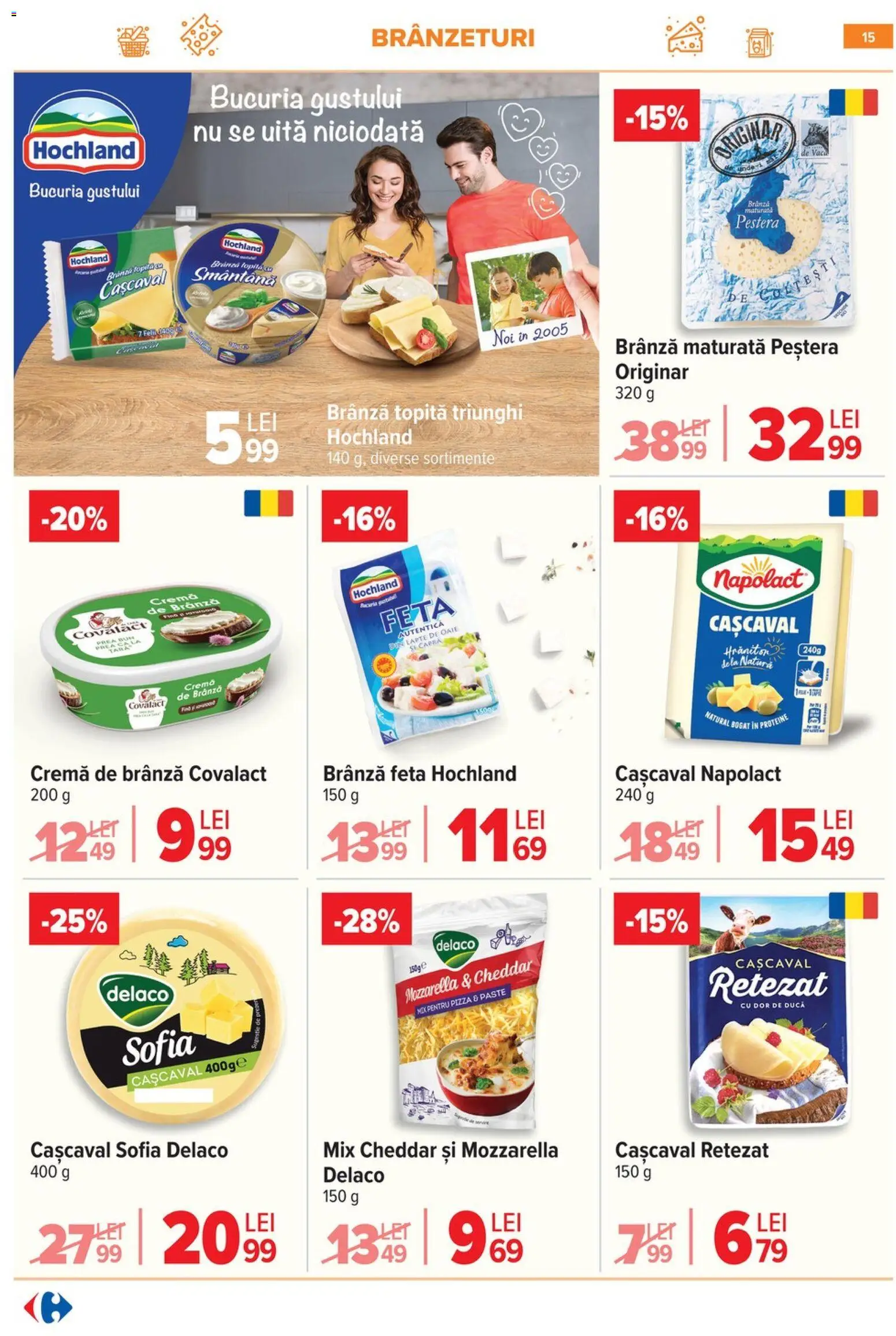 Catalog Carrefour 18 - 23 Februarie 2026 | Pagina 16 | Produse: Mătură, Cașcaval, Cremă, Smântână