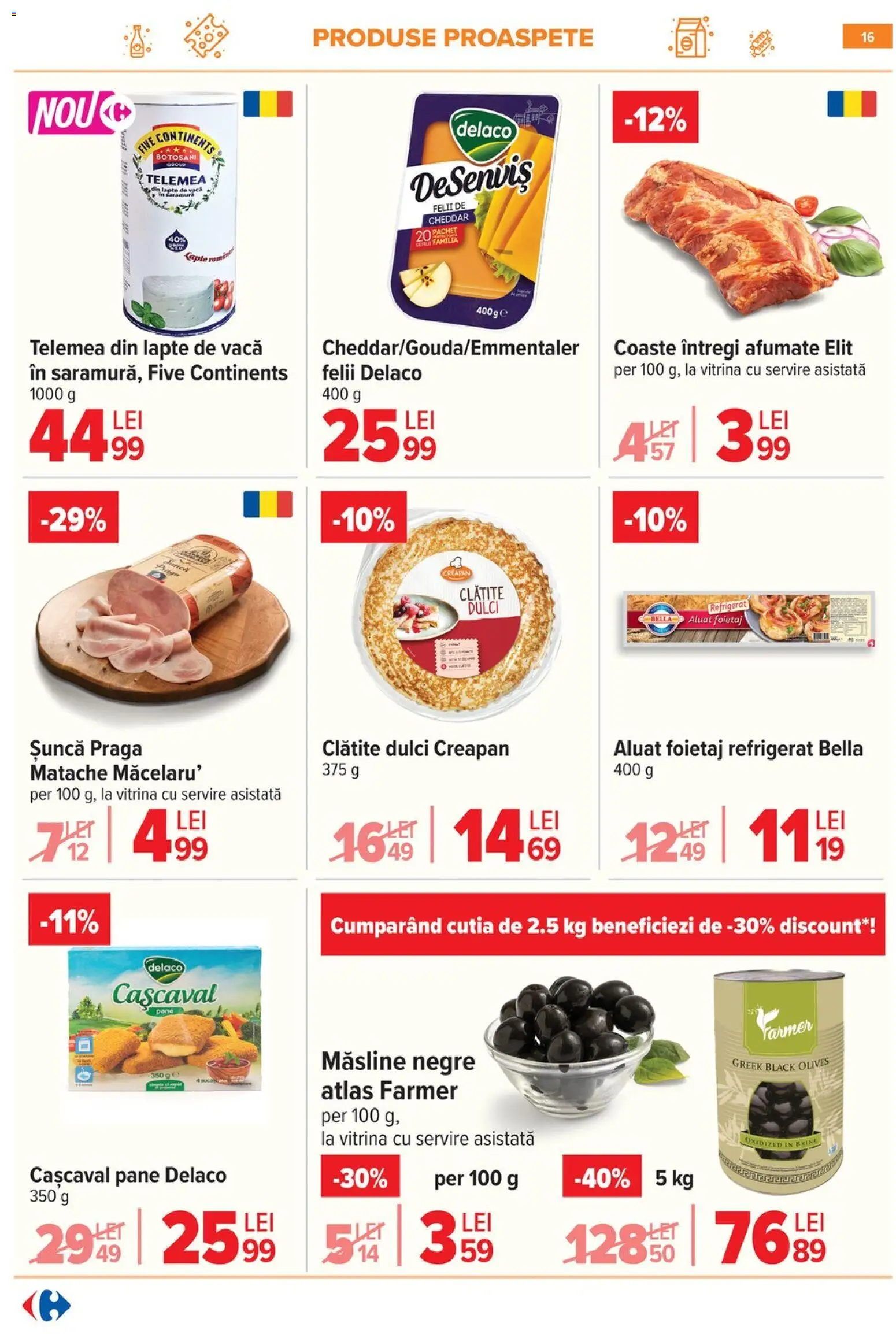 Catalog Carrefour 18 - 23 Februarie 2026 | Pagina 17 | Produse: Foietaj, Vitrină, Aluat, Clătite