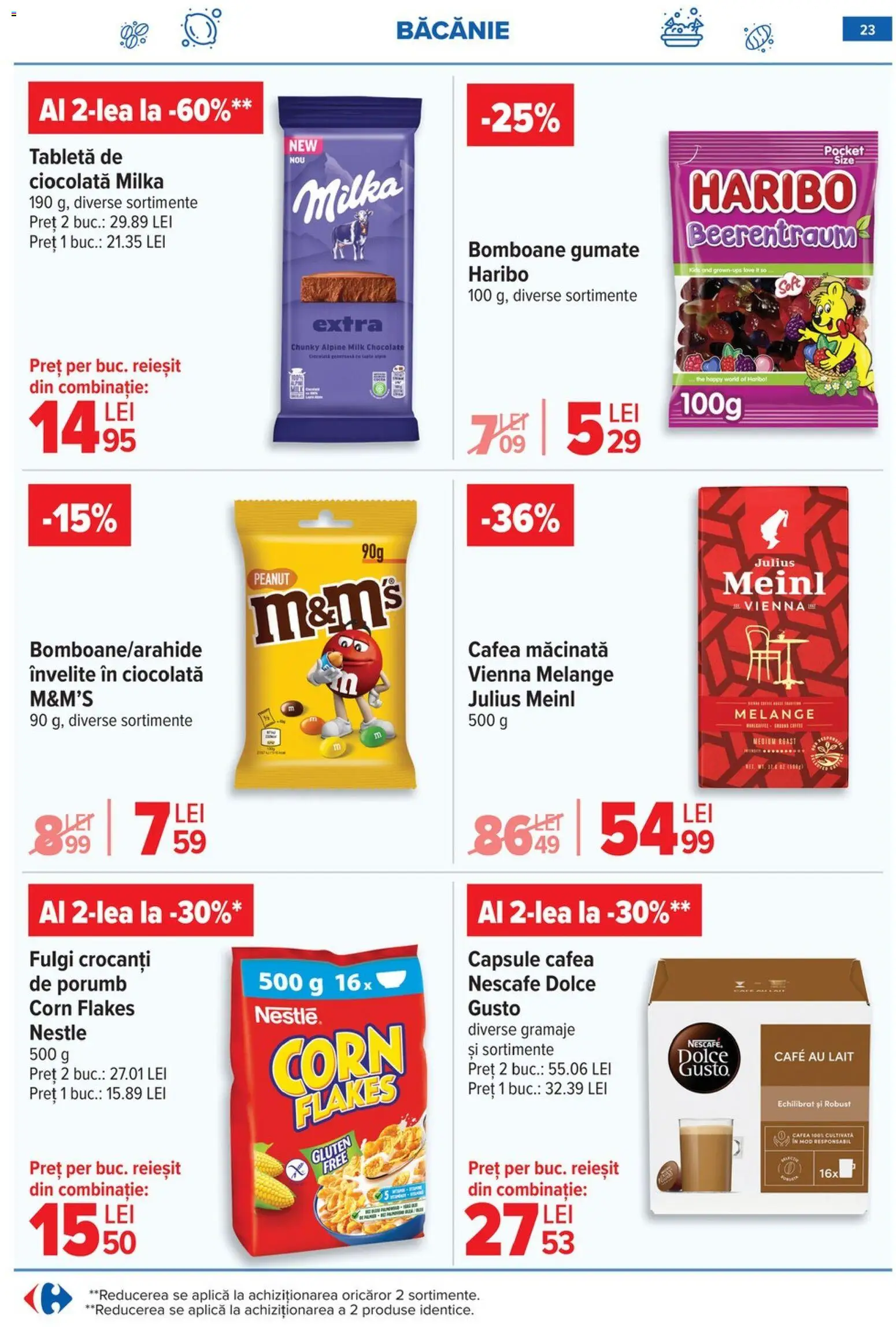 Catalog Carrefour 18 - 23 Februarie 2026 | Pagina 24 | Produse: Tabletă, Ciocolată, Fulgi, Porumb