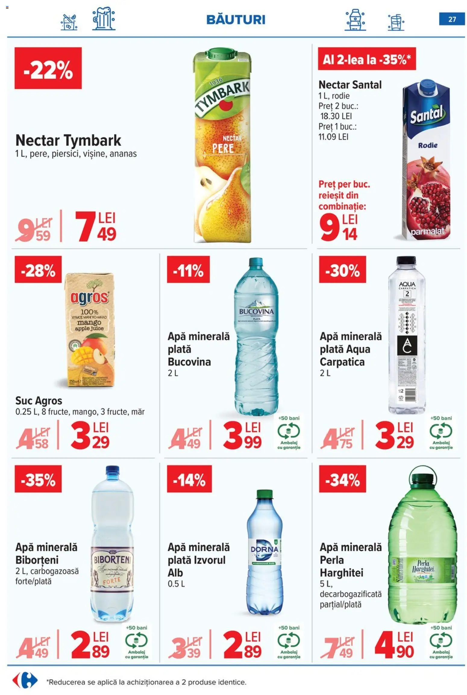 Catalog Carrefour 18 - 23 Februarie 2026 | Pagina 28 | Produse: Yazı tahtası kalemi, Apple, Ananas, Apă